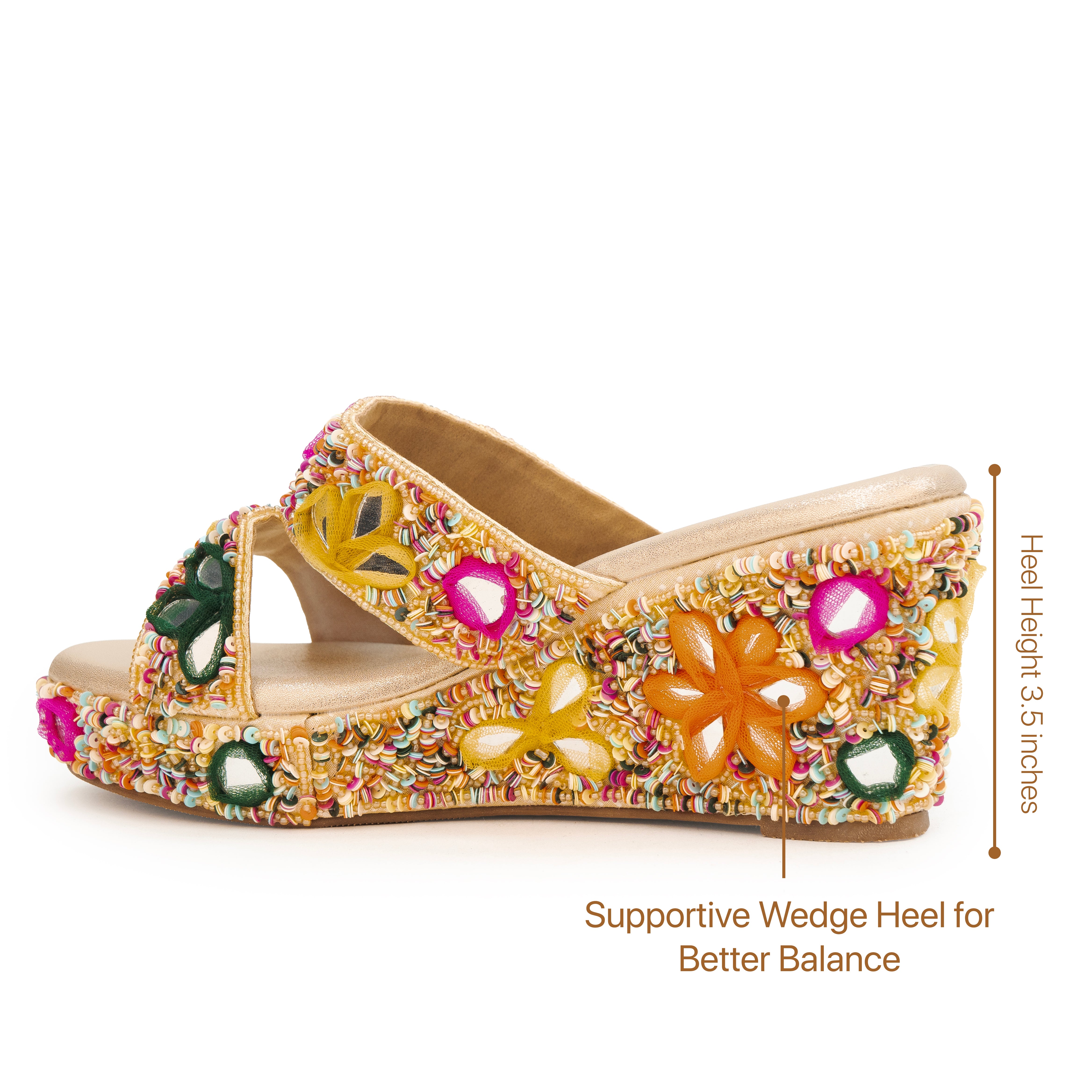 Festive Flora Wedges