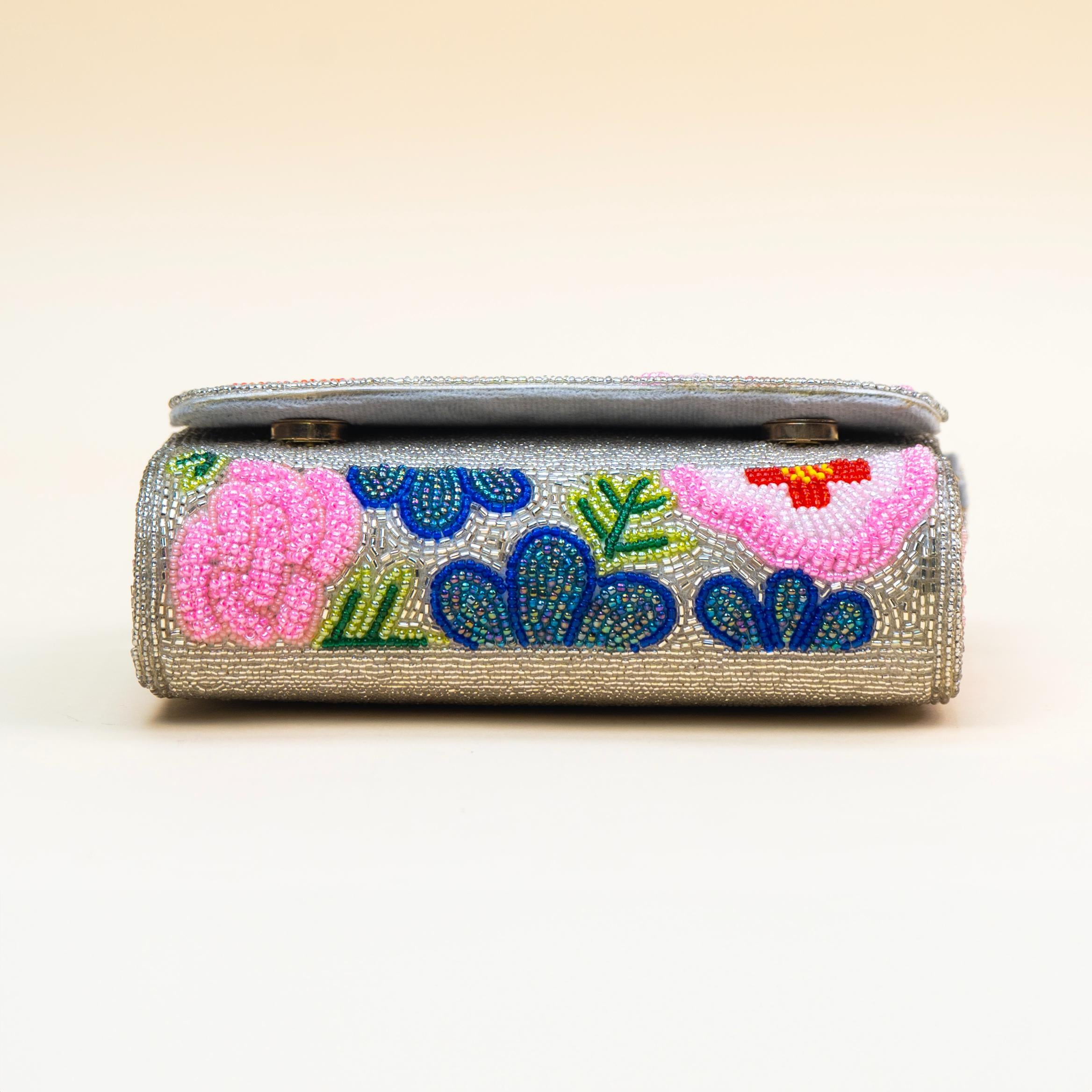 Black Blossom Mini Bag
