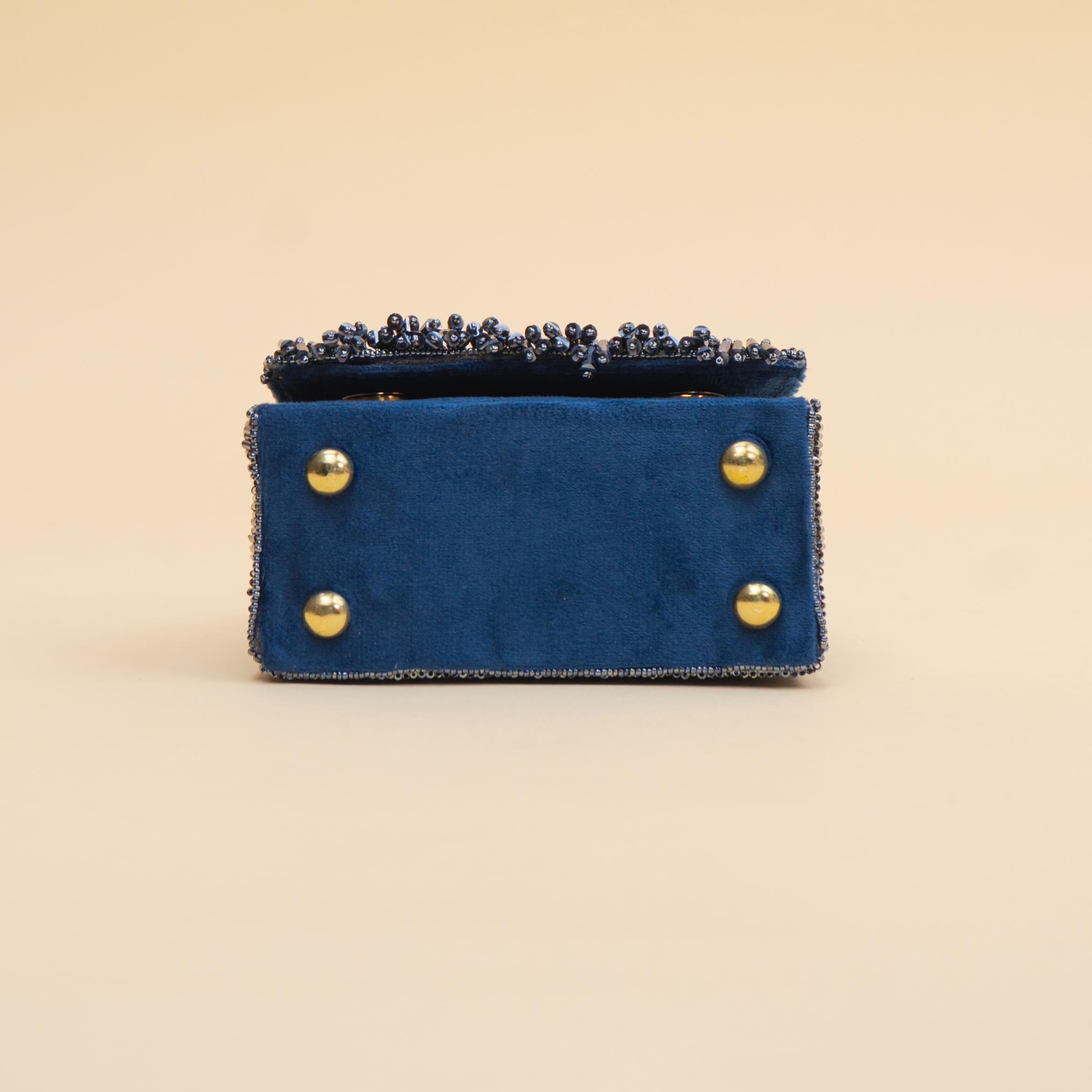 Glitz Fringe Clutch