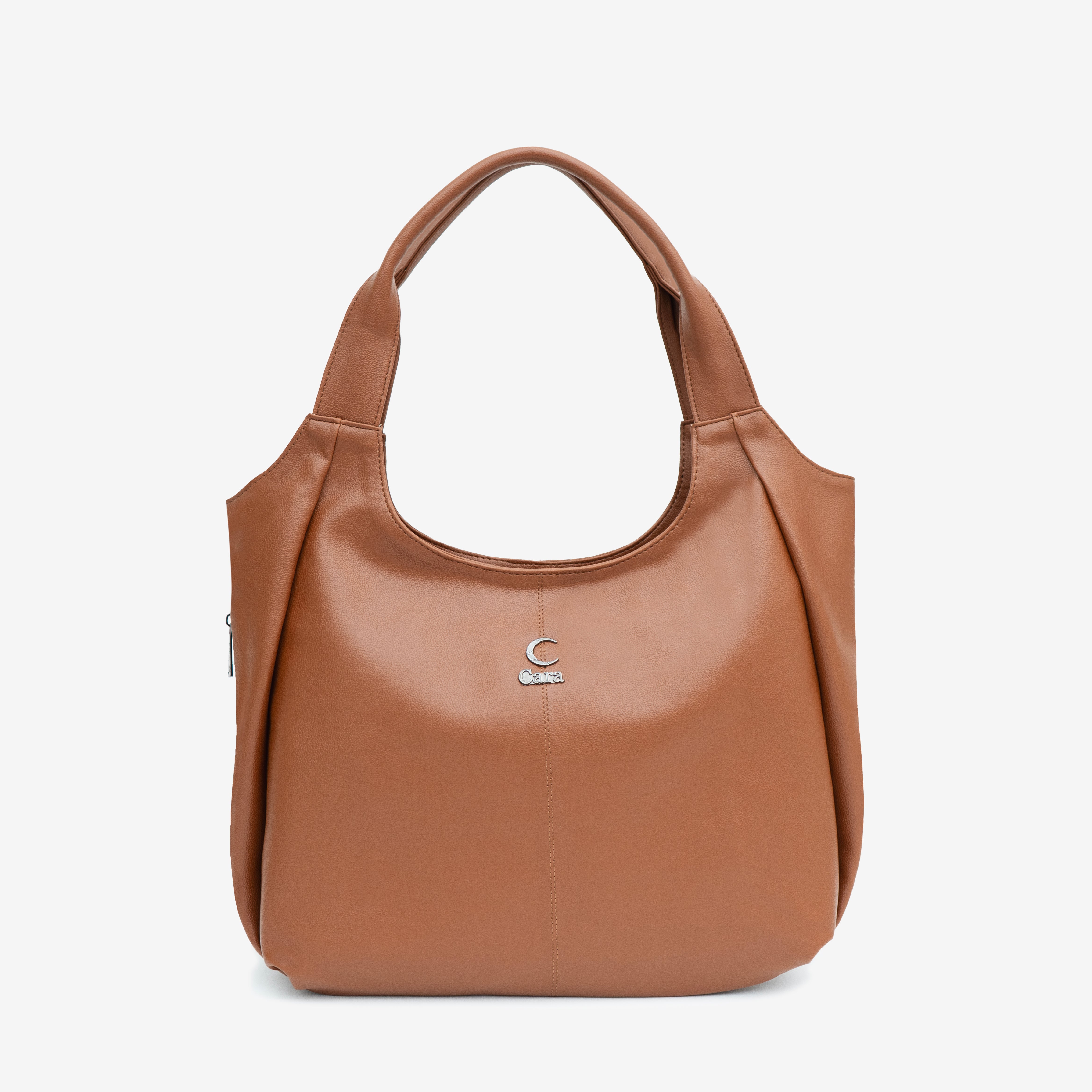 Brown Crazy Curve HANDBAG I CARA