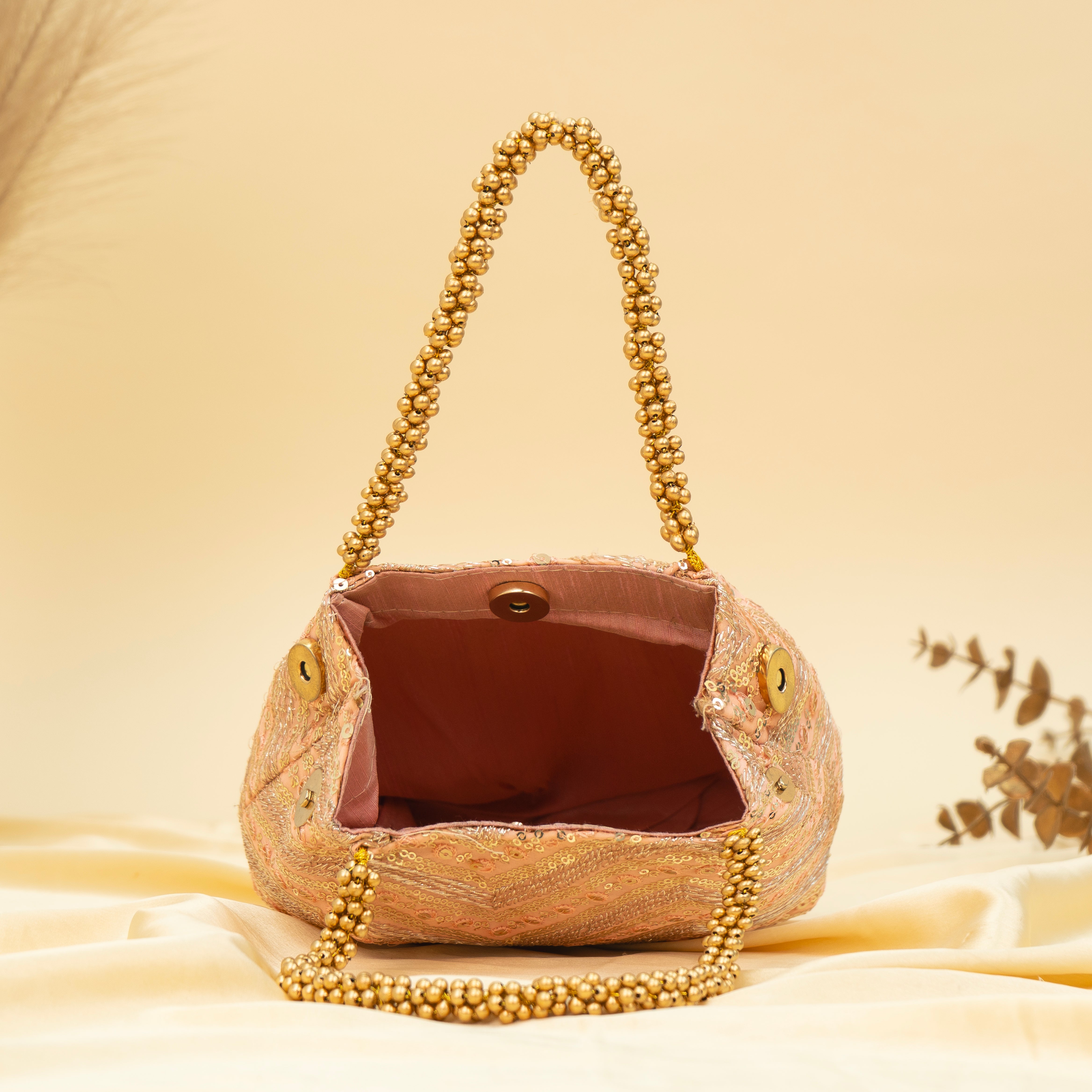 Ornate Bloom Potli