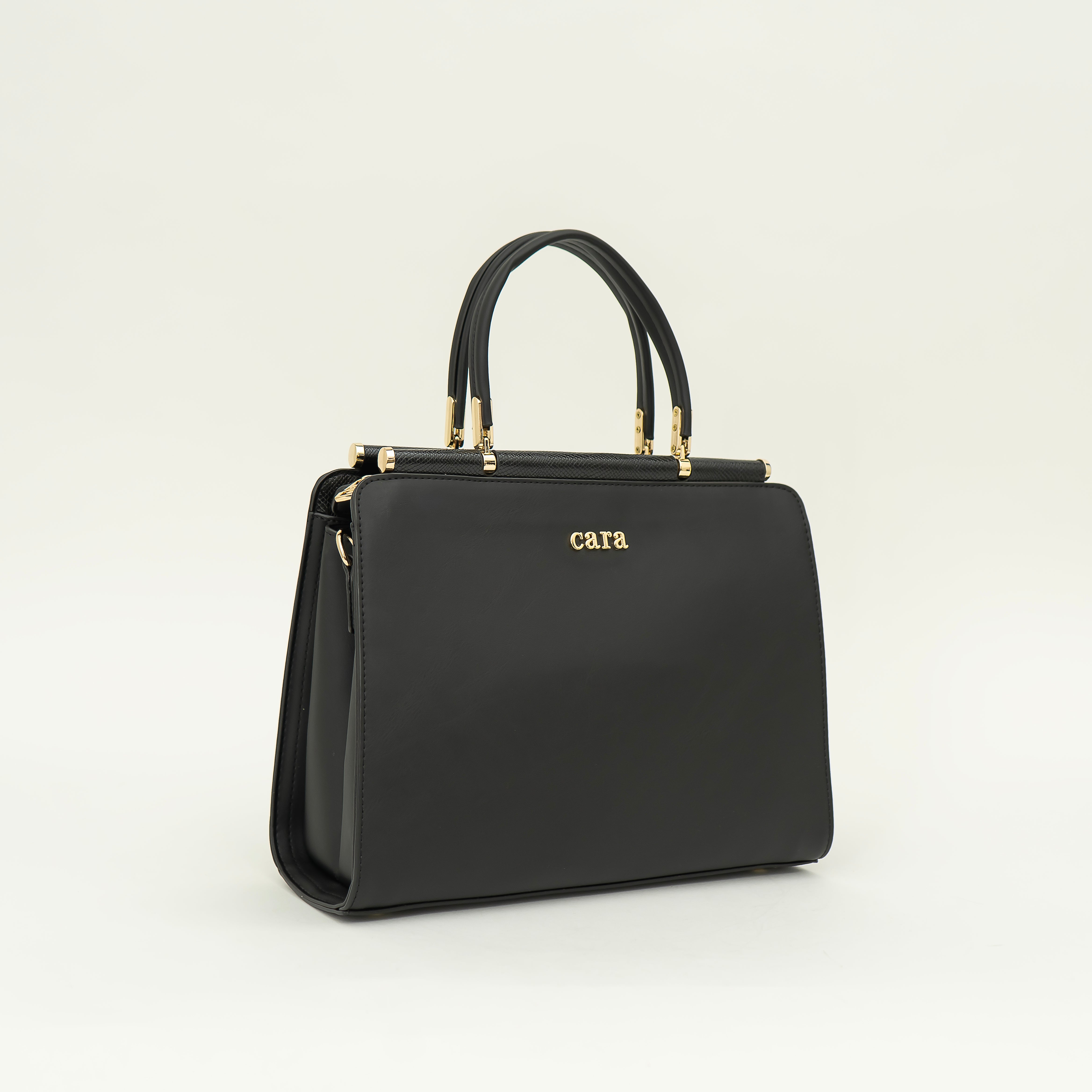 Impressive Black Handbag I CARA