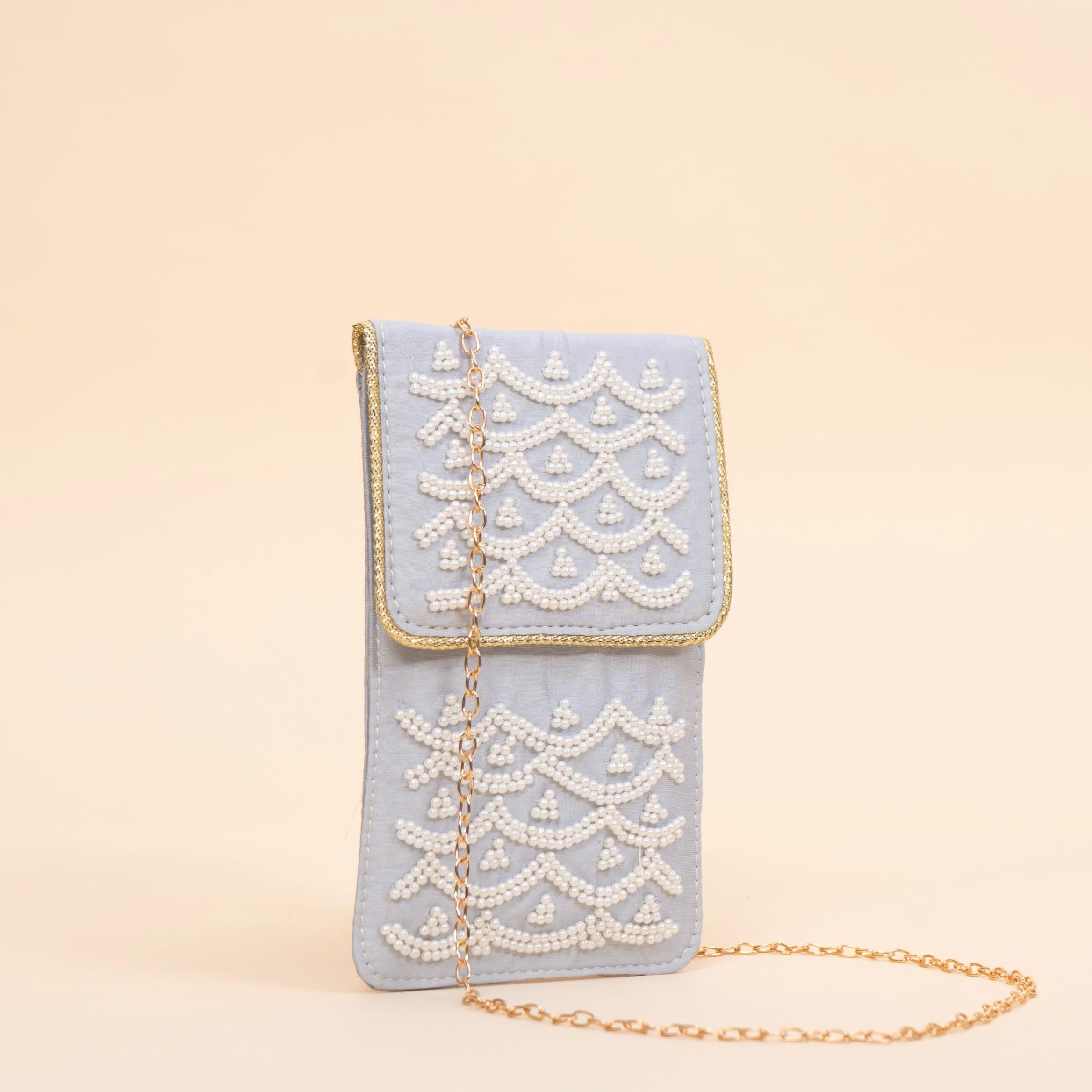 Pearl Crest Mobile Pouch