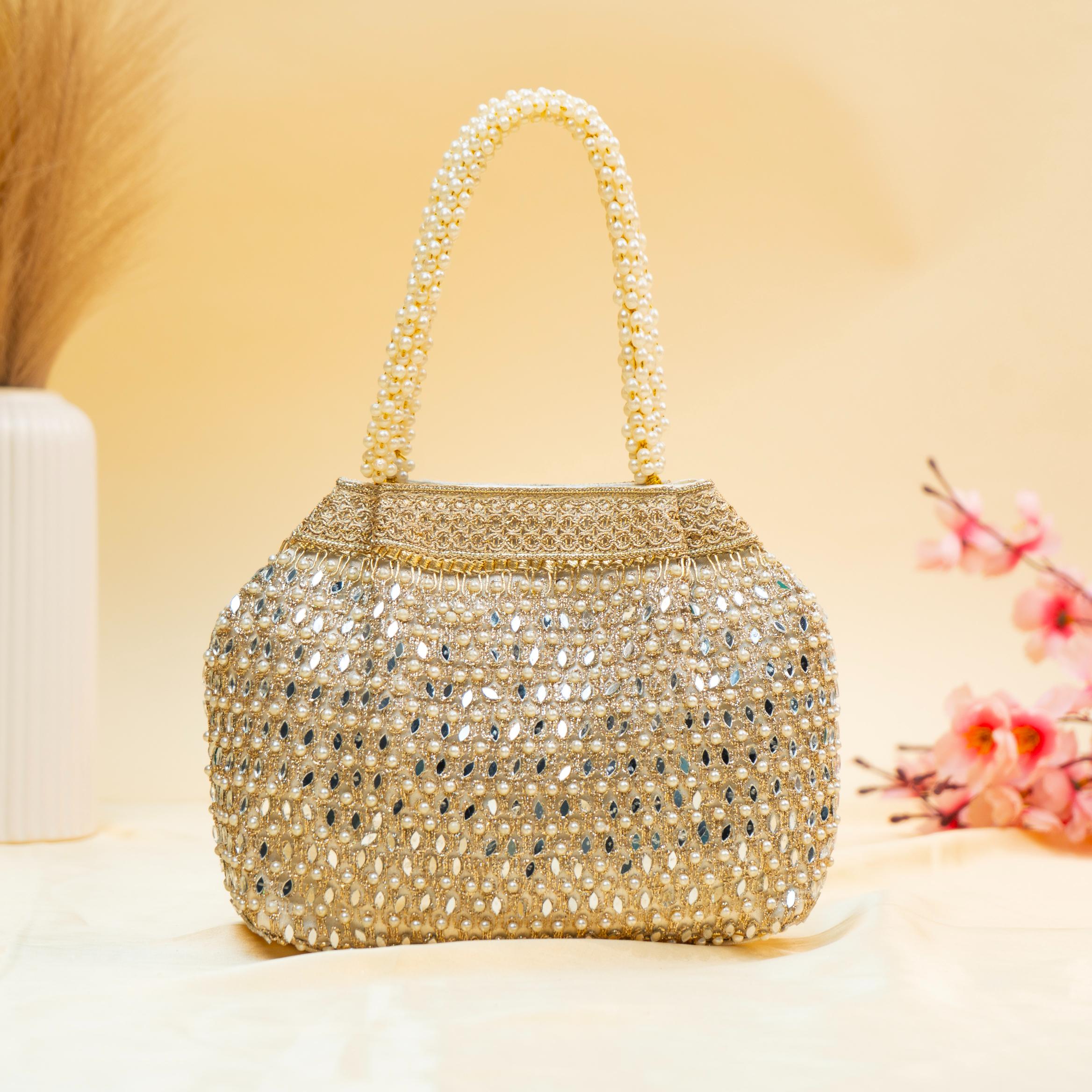 Dazzle Crystal Bead Potli