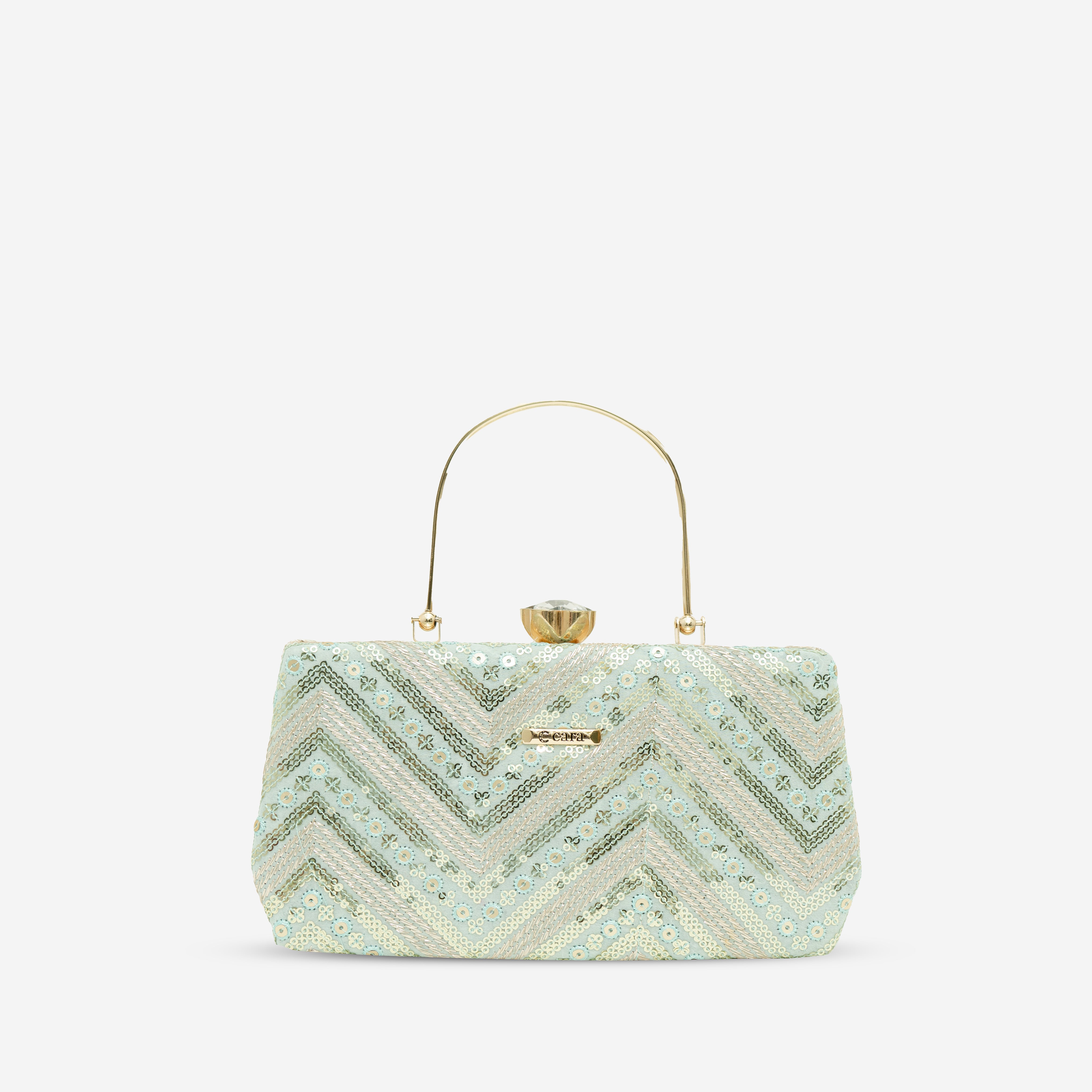 Zigzag Majestic Clutch | CARA