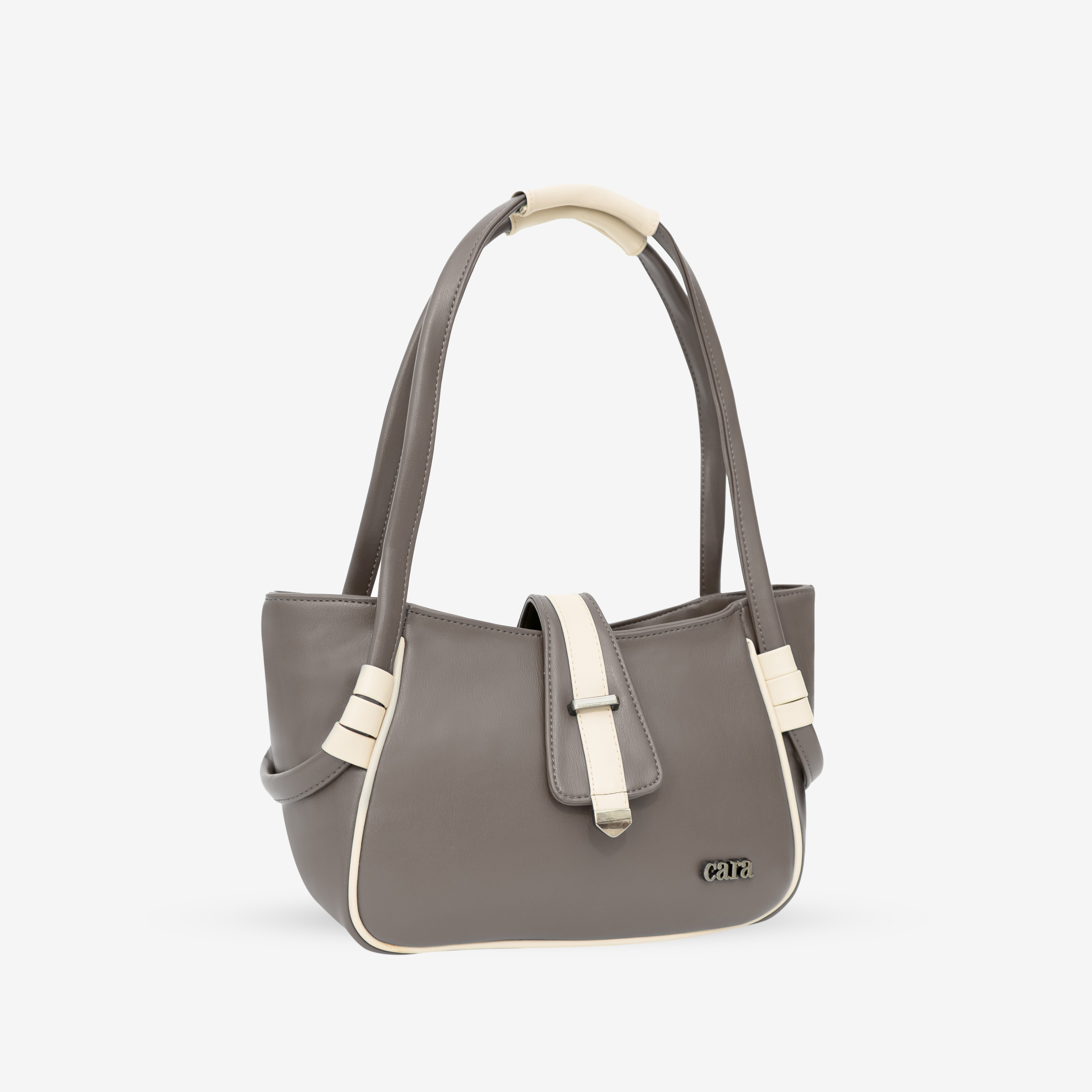 Mink Grey Boldly Dynamic HANDBAG I CARA