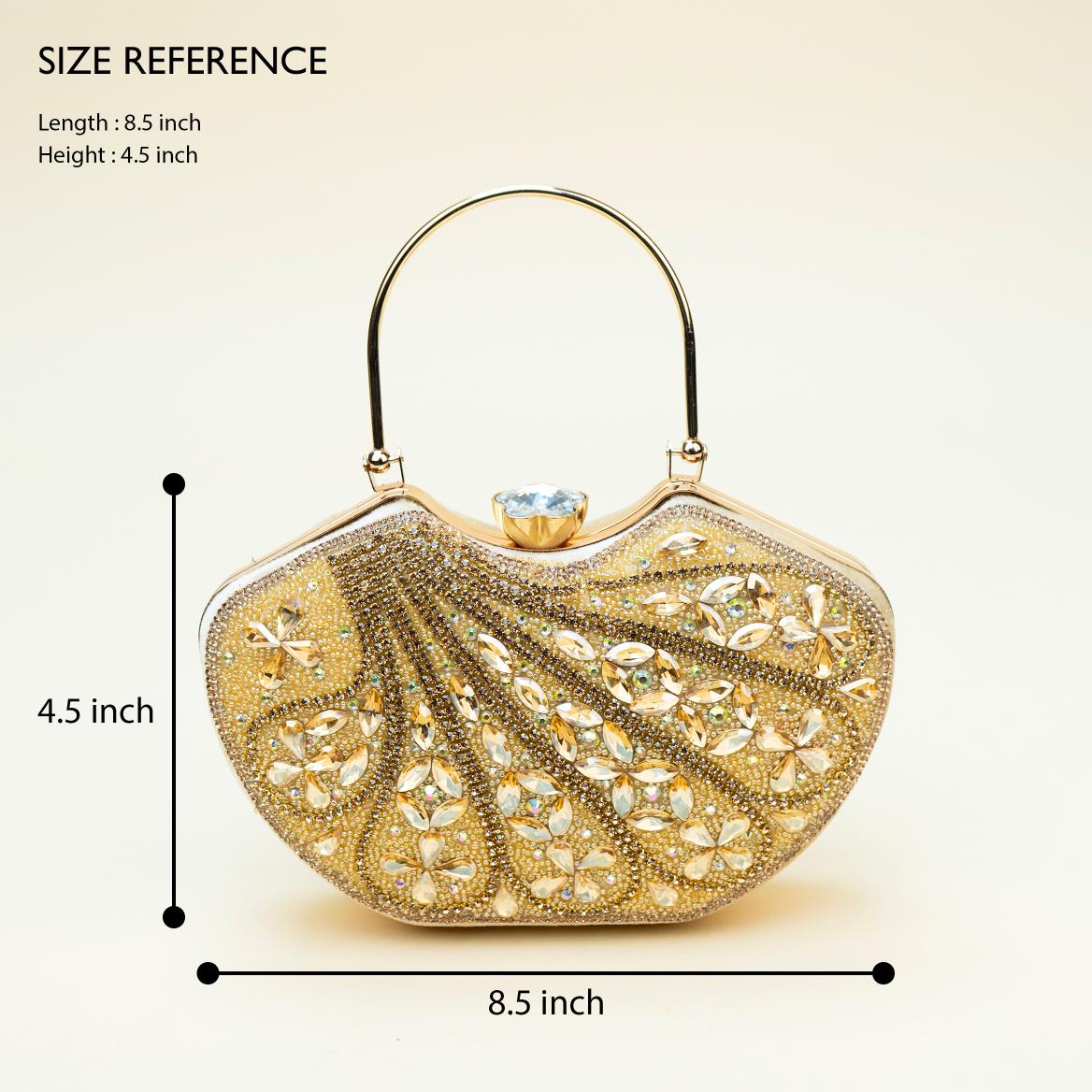 Opulent Chain Handle Bag