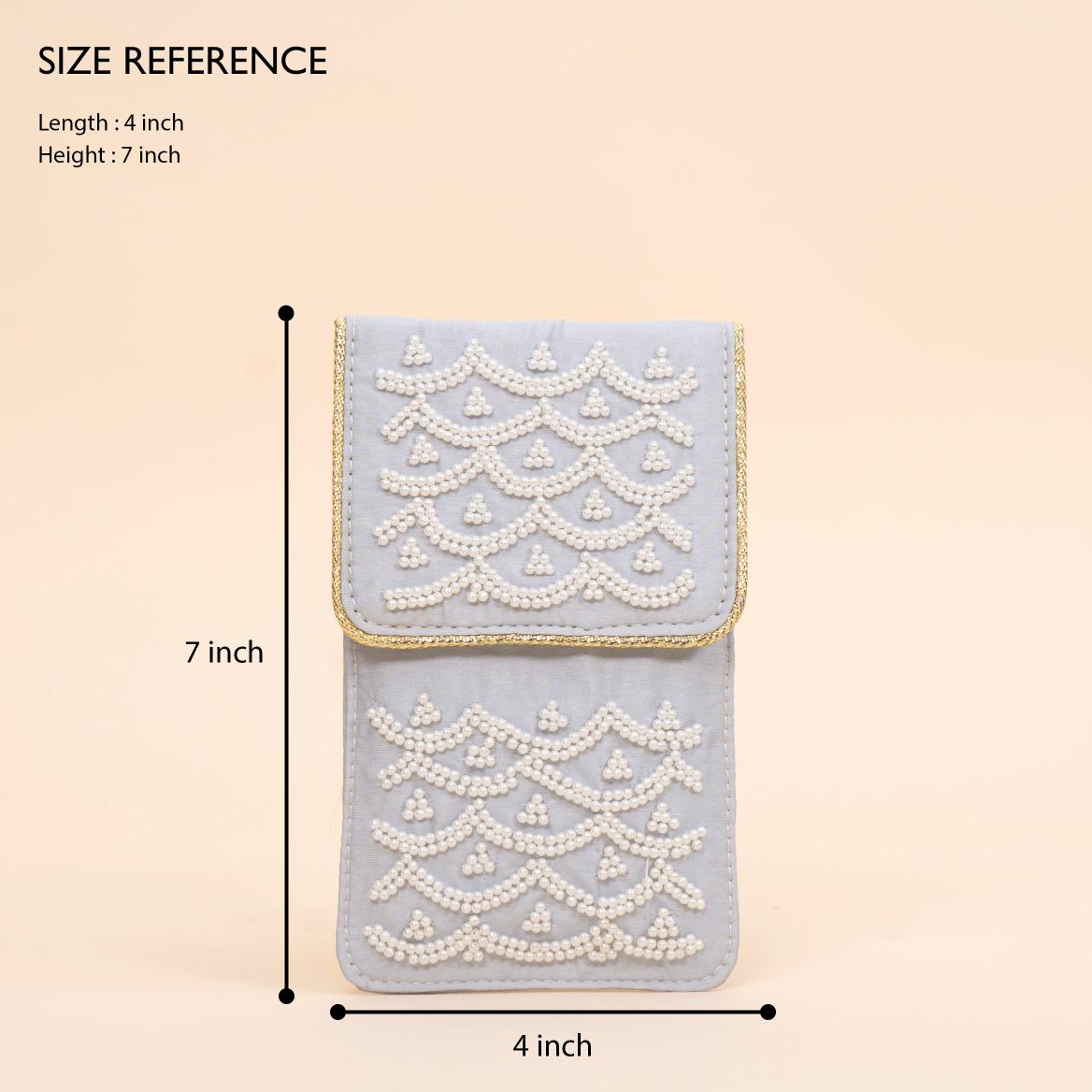 Pearl Crest Mobile Pouch