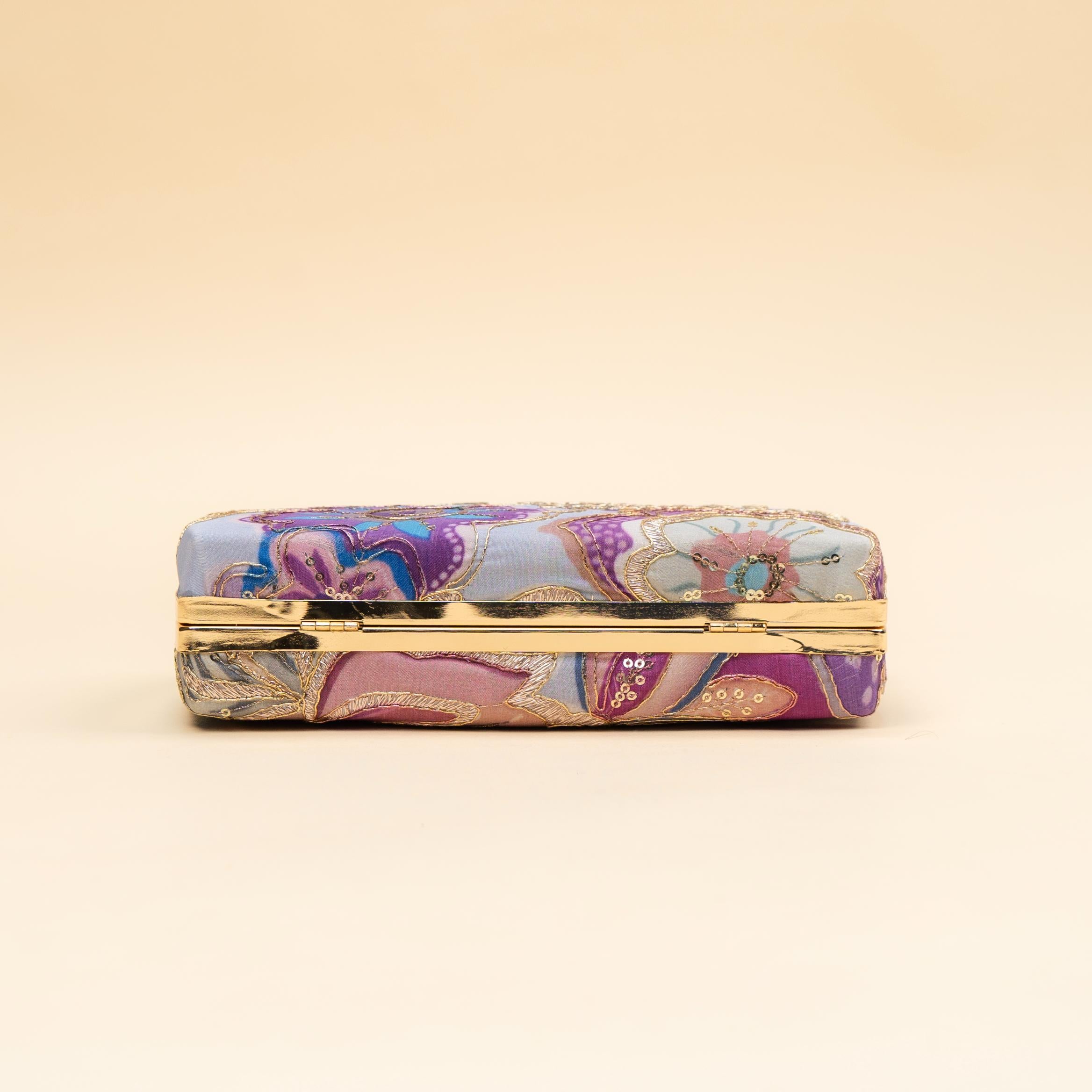 Sequin Thread Clutch