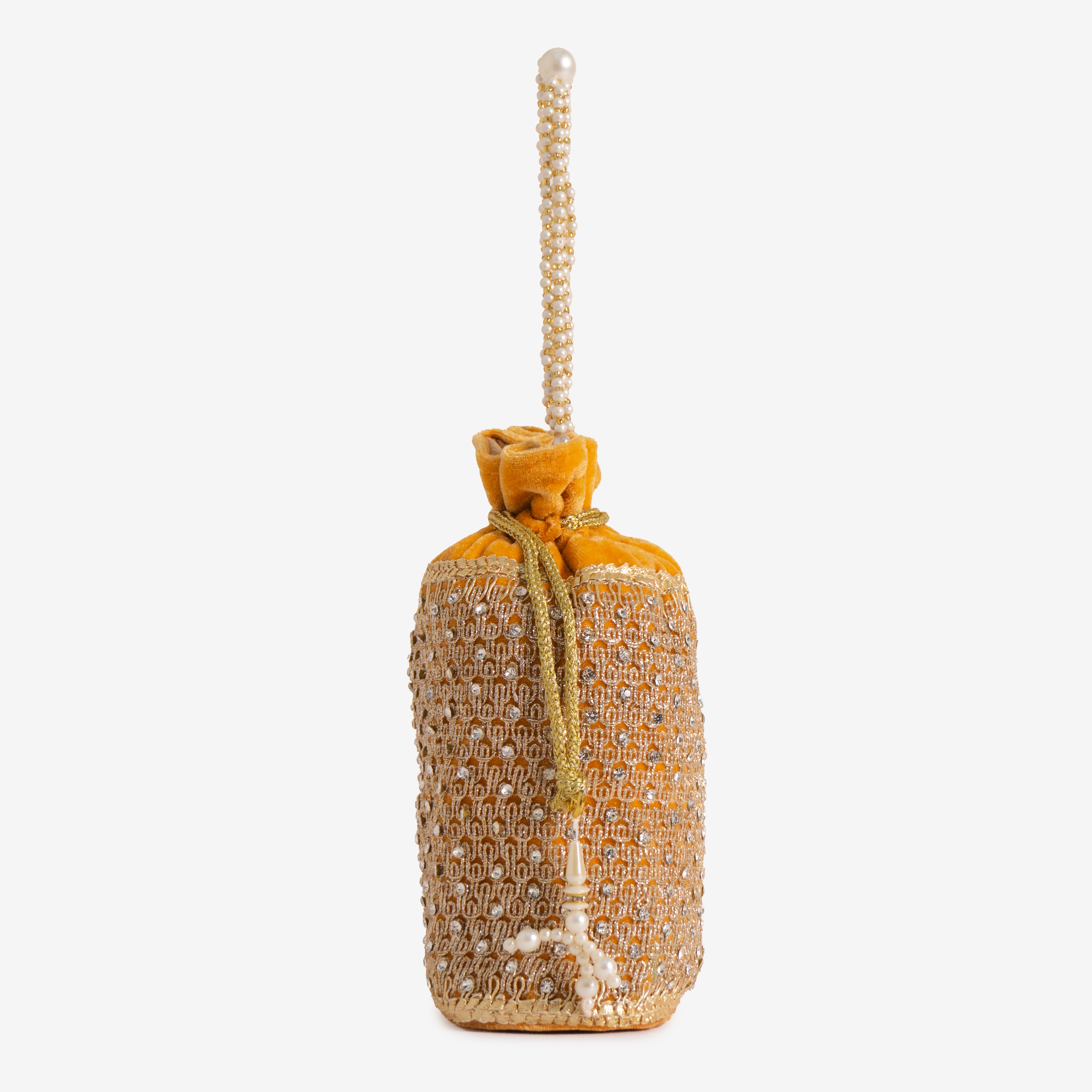 Golden Heirloom Potli