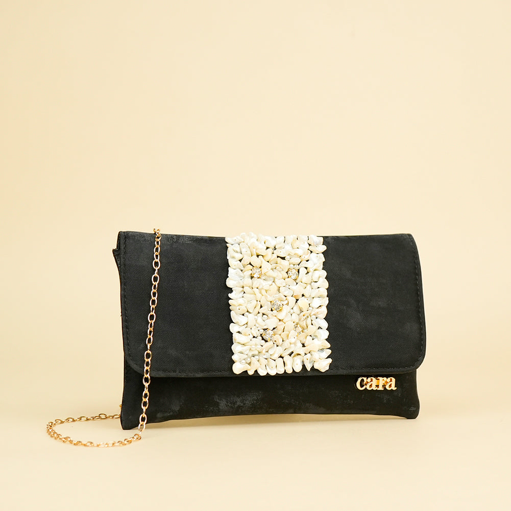 Pearl Bloom Clutch