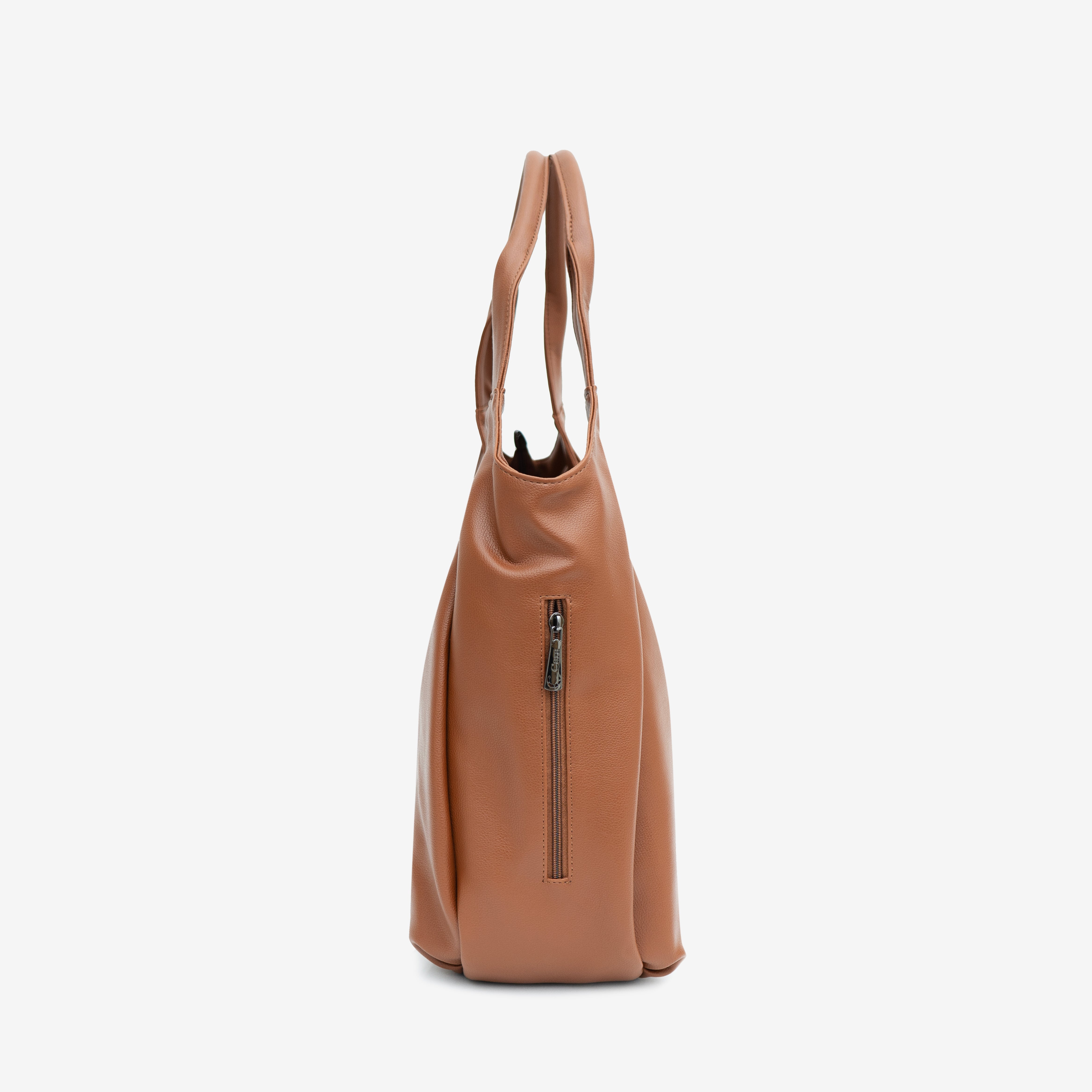 Brown Crazy Curve HANDBAG I CARA