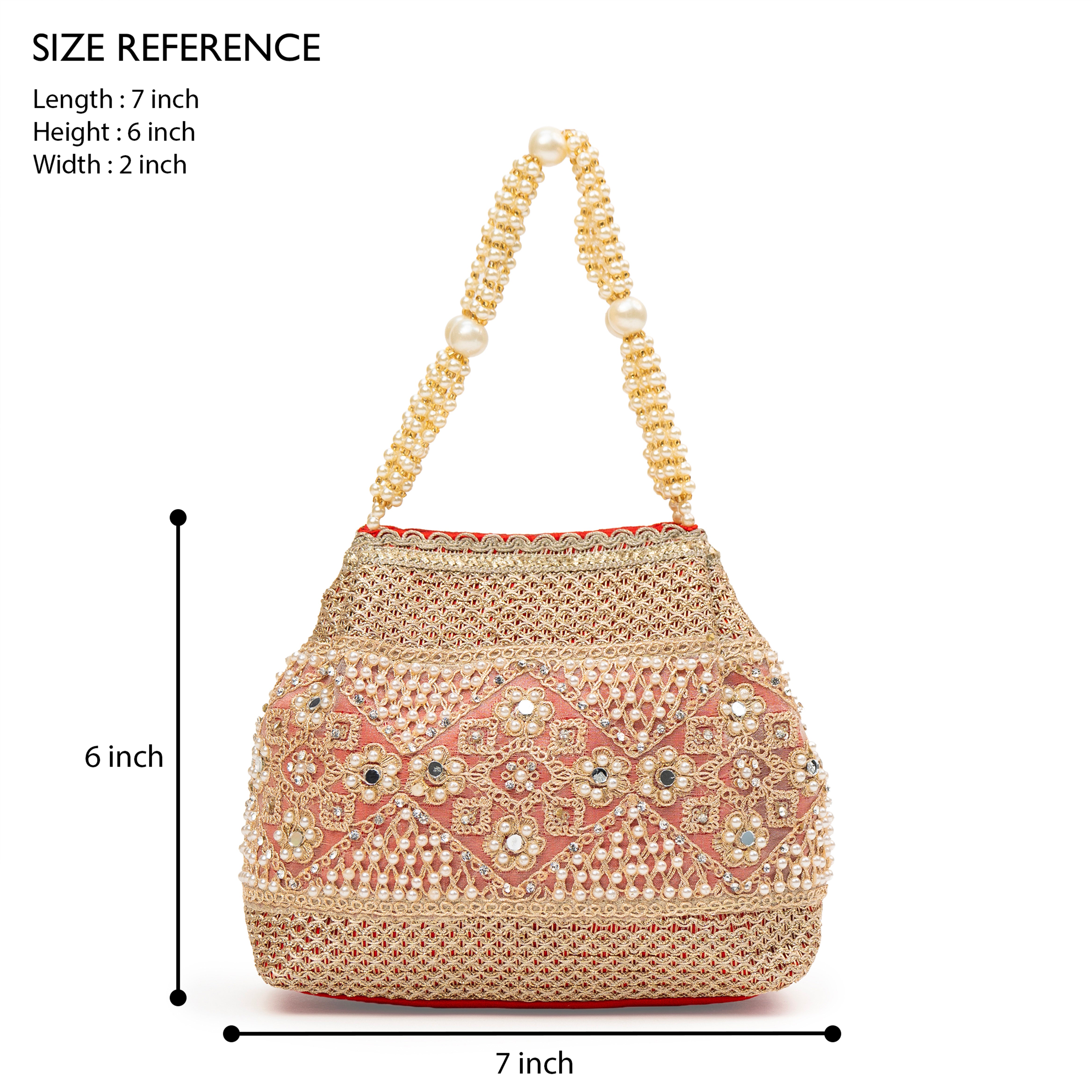 Pearl Elegance Potli