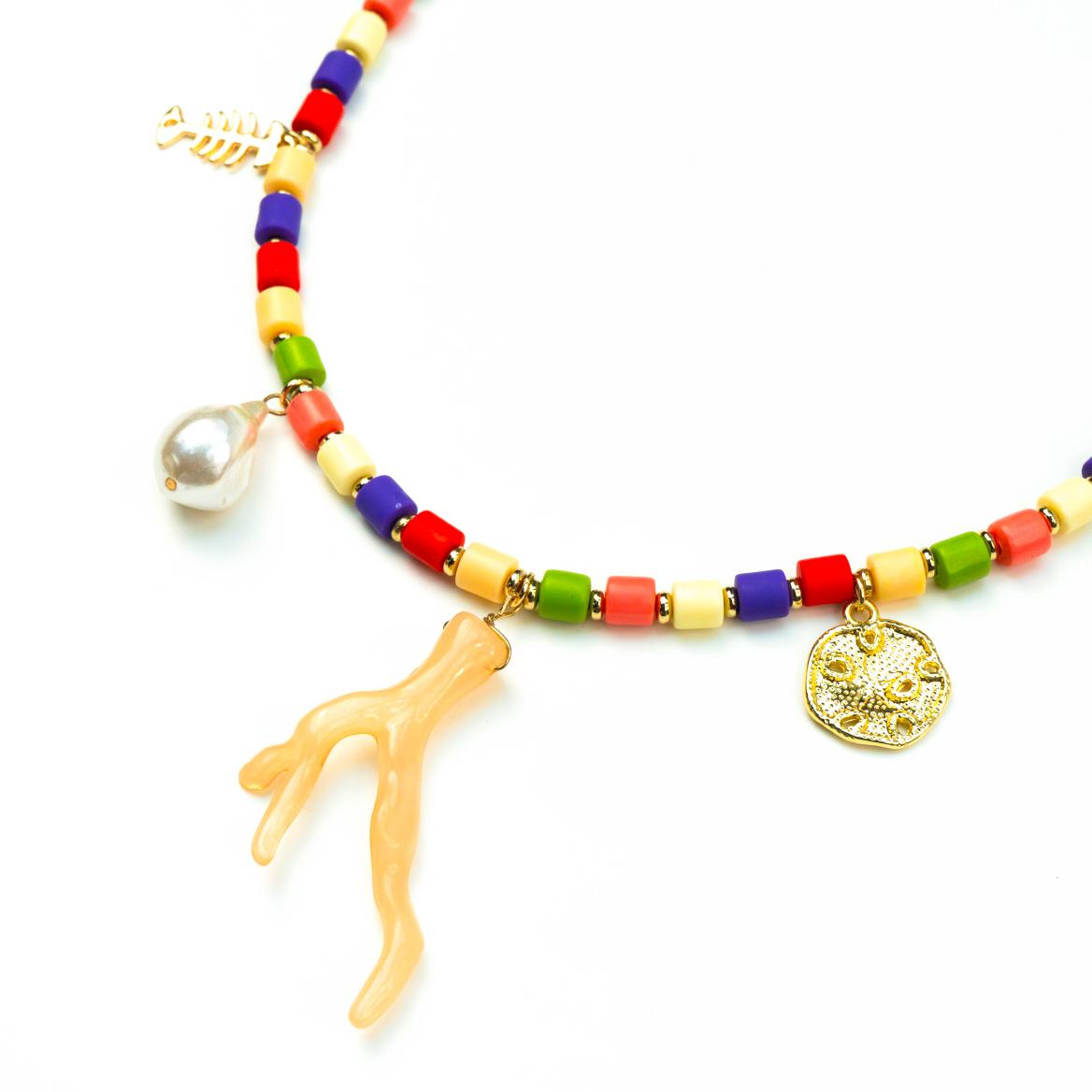 Rainbow Charm Necklace