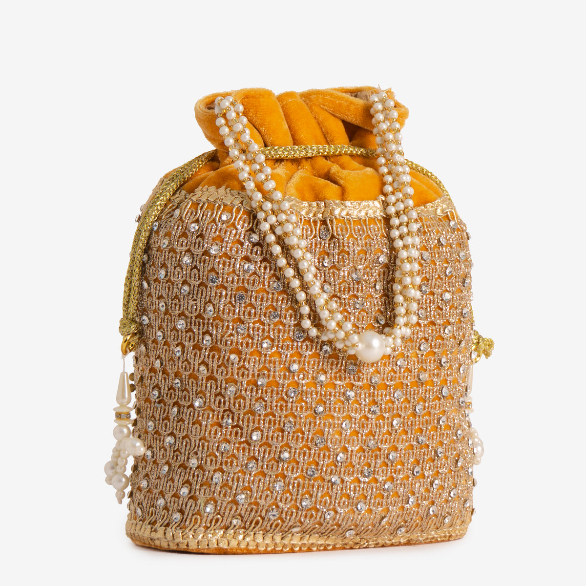 Golden Heirloom Potli