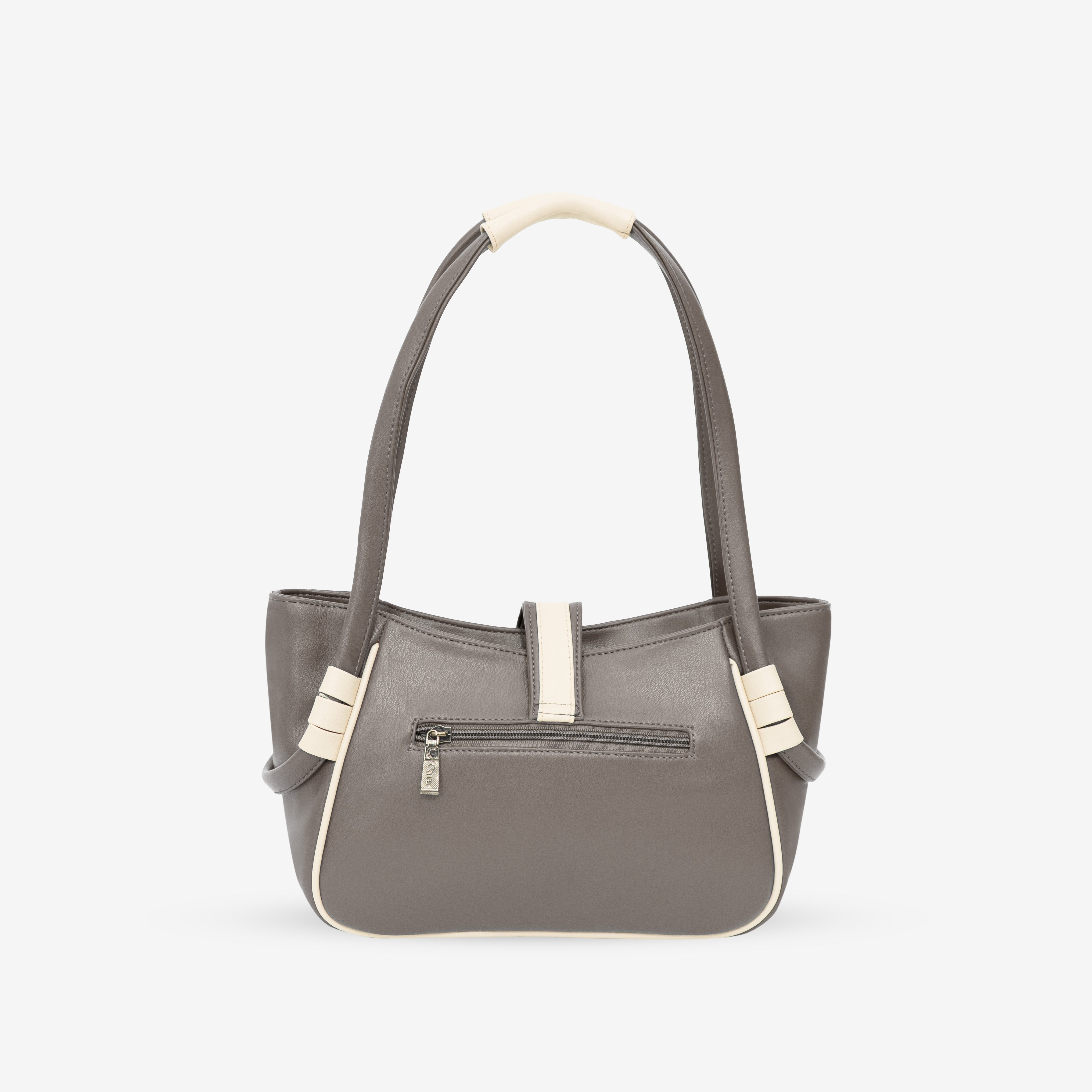 Mink Grey Boldly Dynamic HANDBAG I CARA