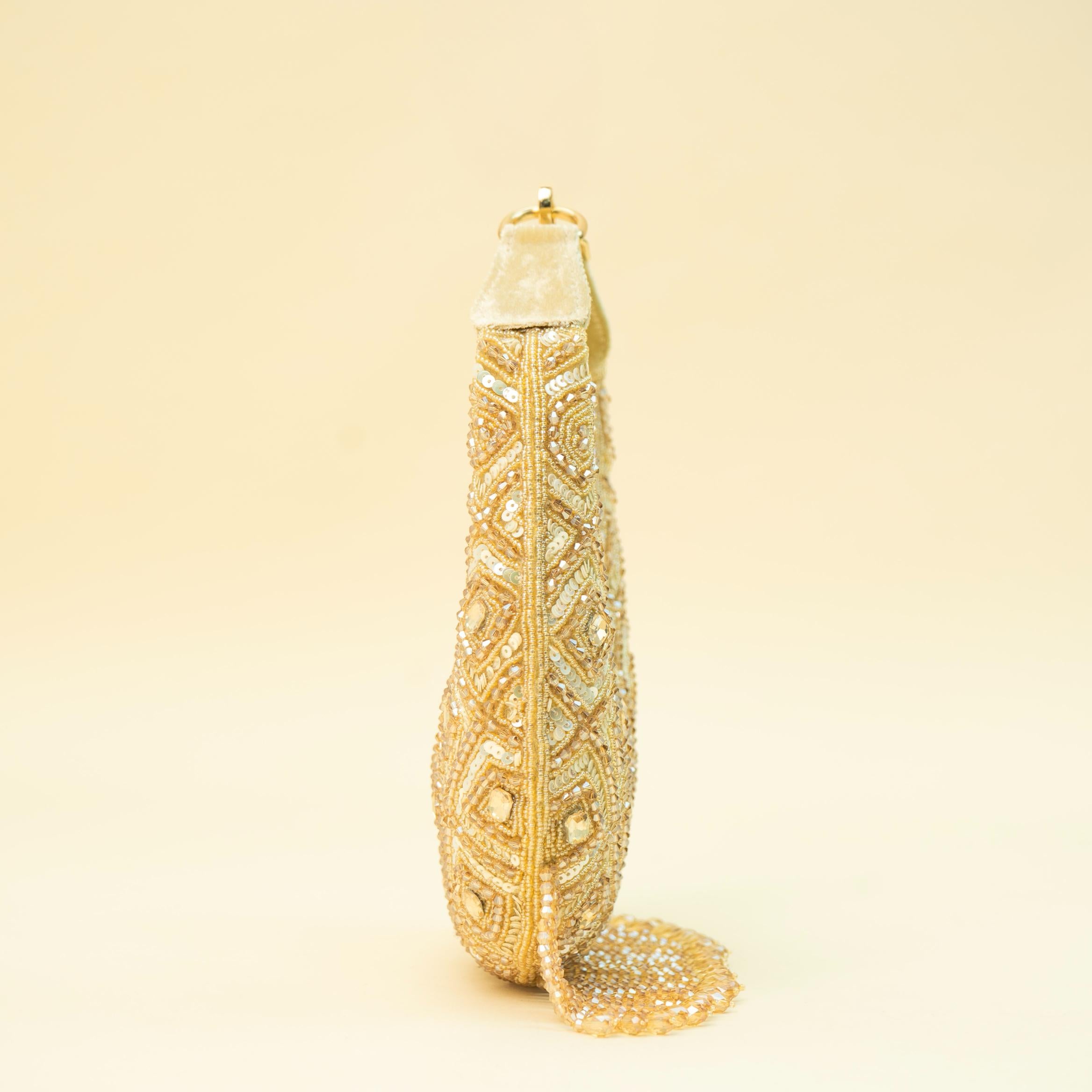 Ivory Pearl Shimmer Clutch