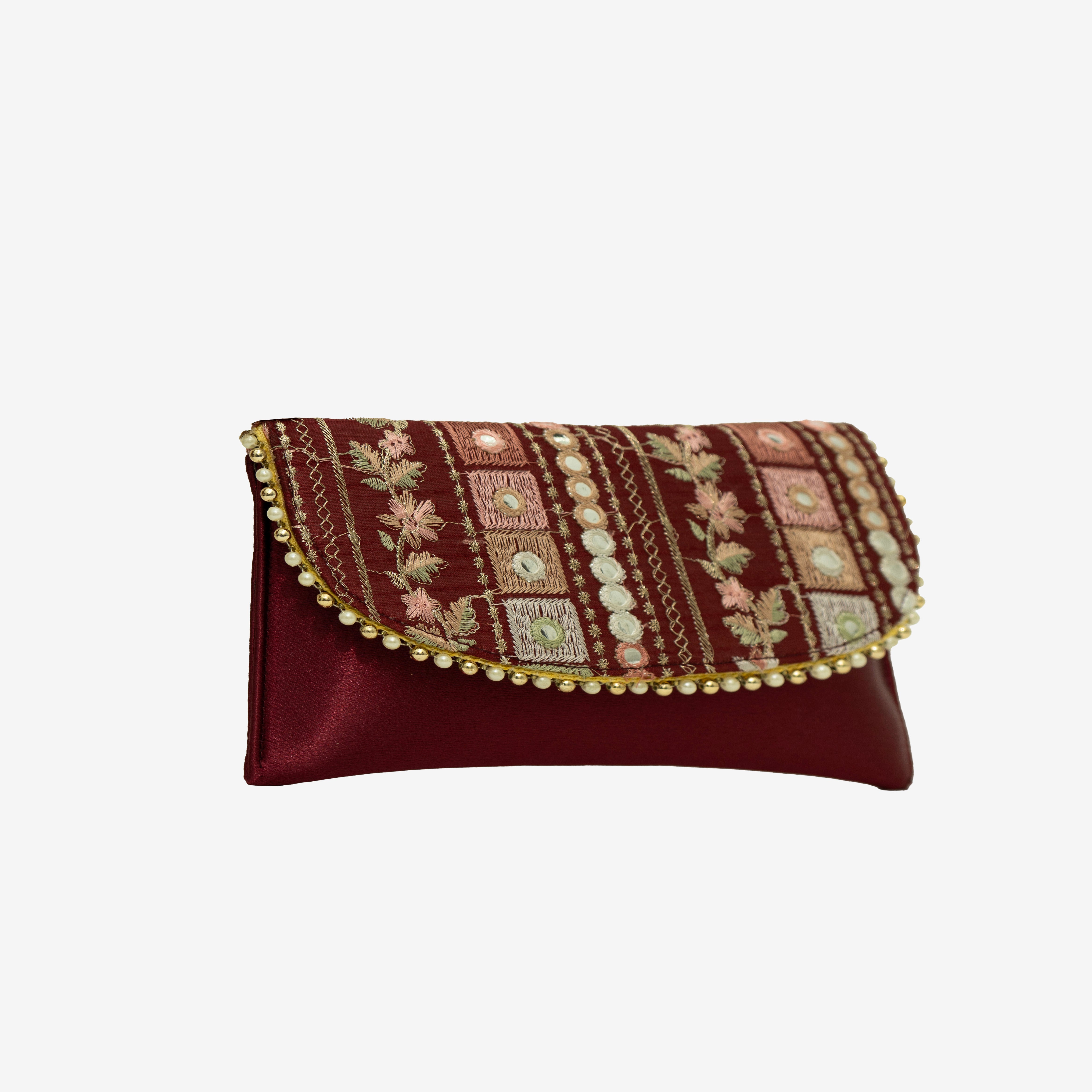 Pink city clutch  I Cara