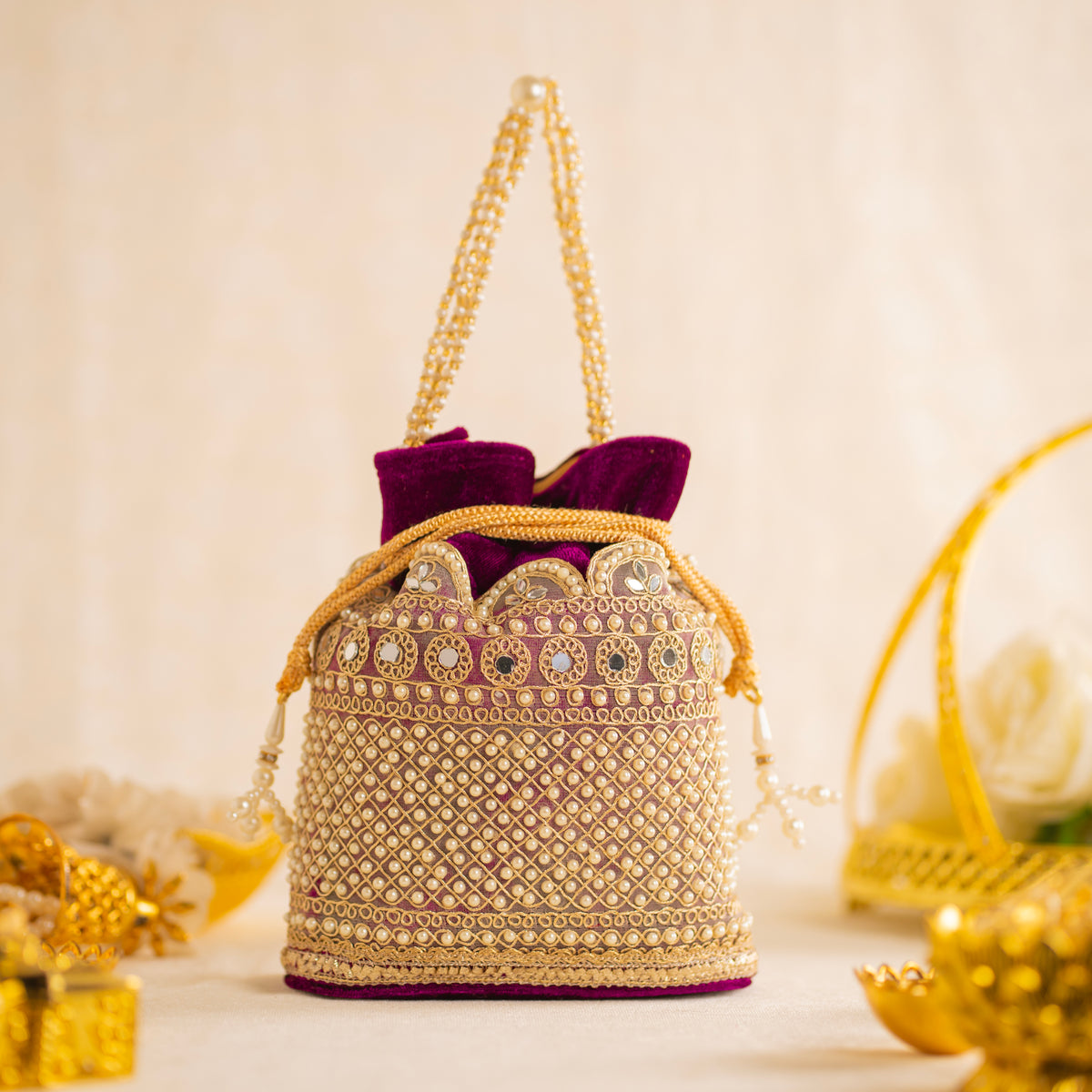 Lustre Cord Bag