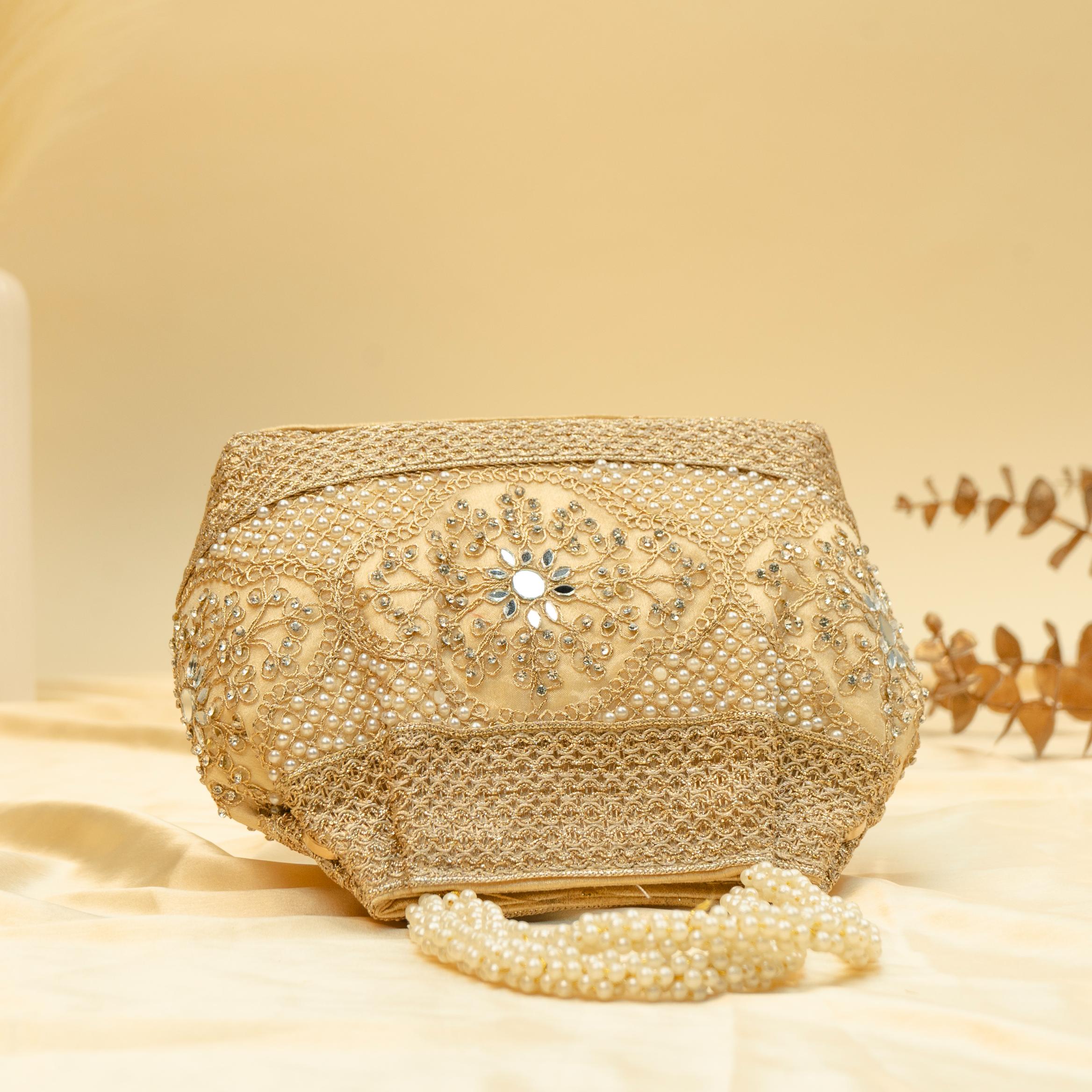 Timeless Embroidery Potli