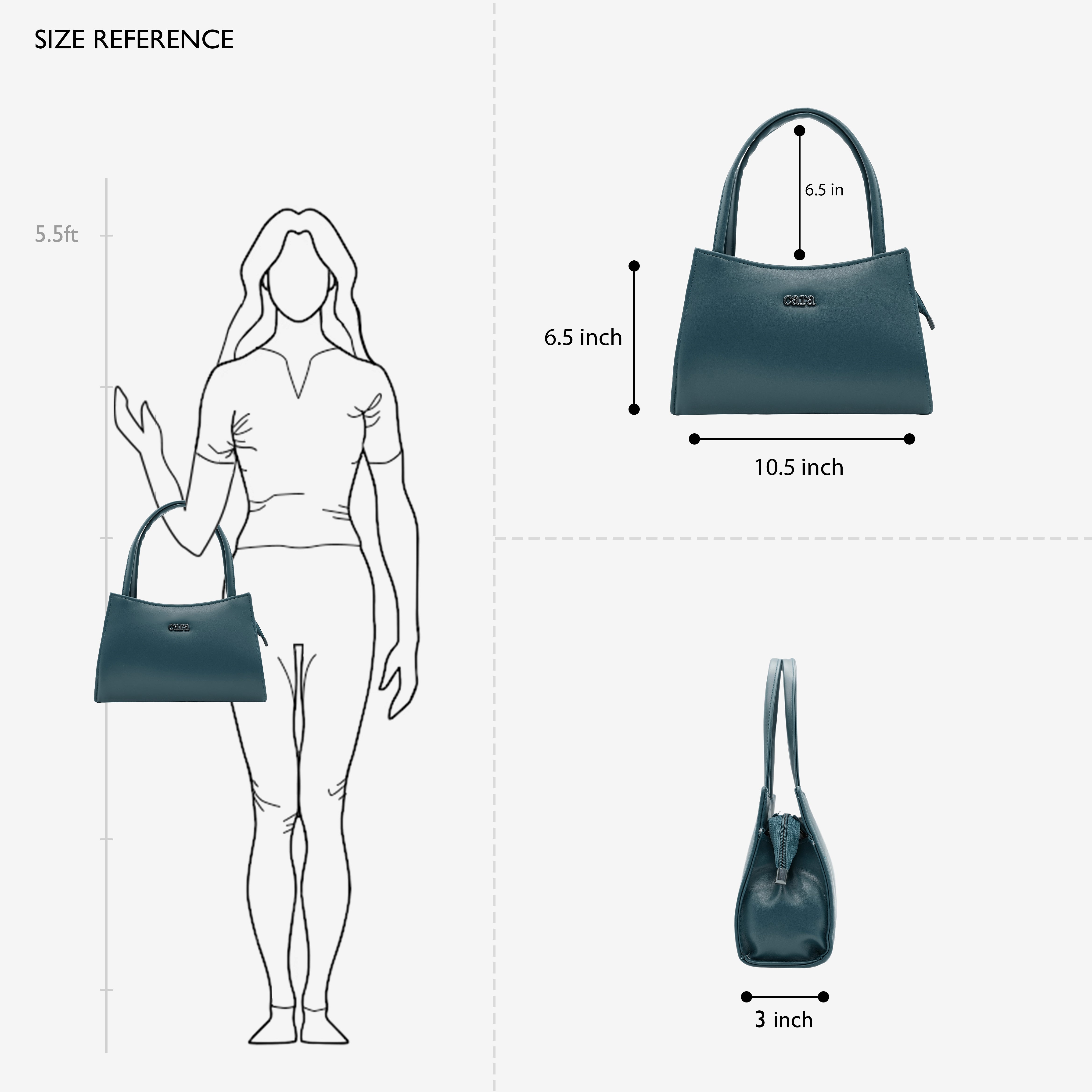 DualEase Organizer Handbag