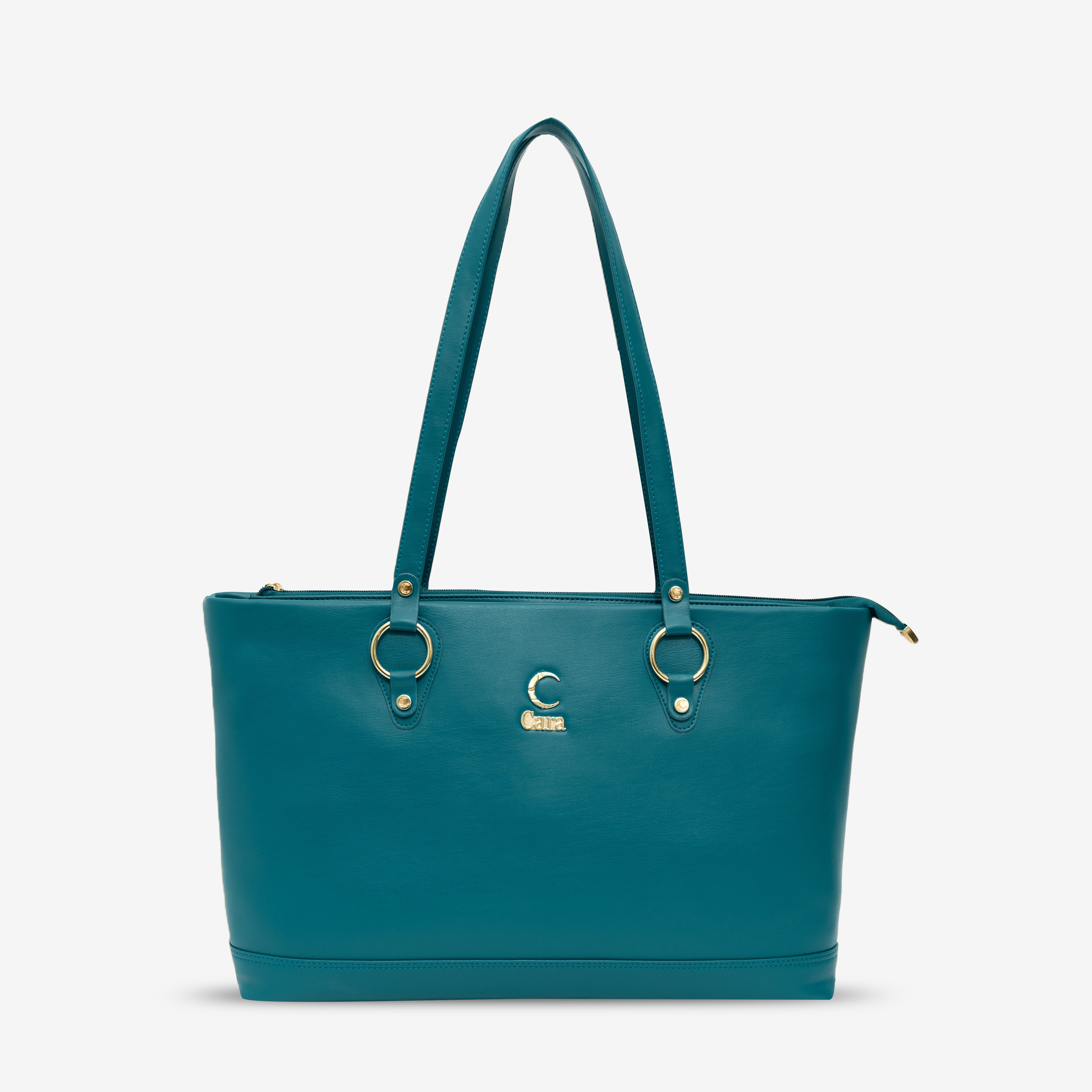 Teal Blue Corporate Chic Tote | Cara