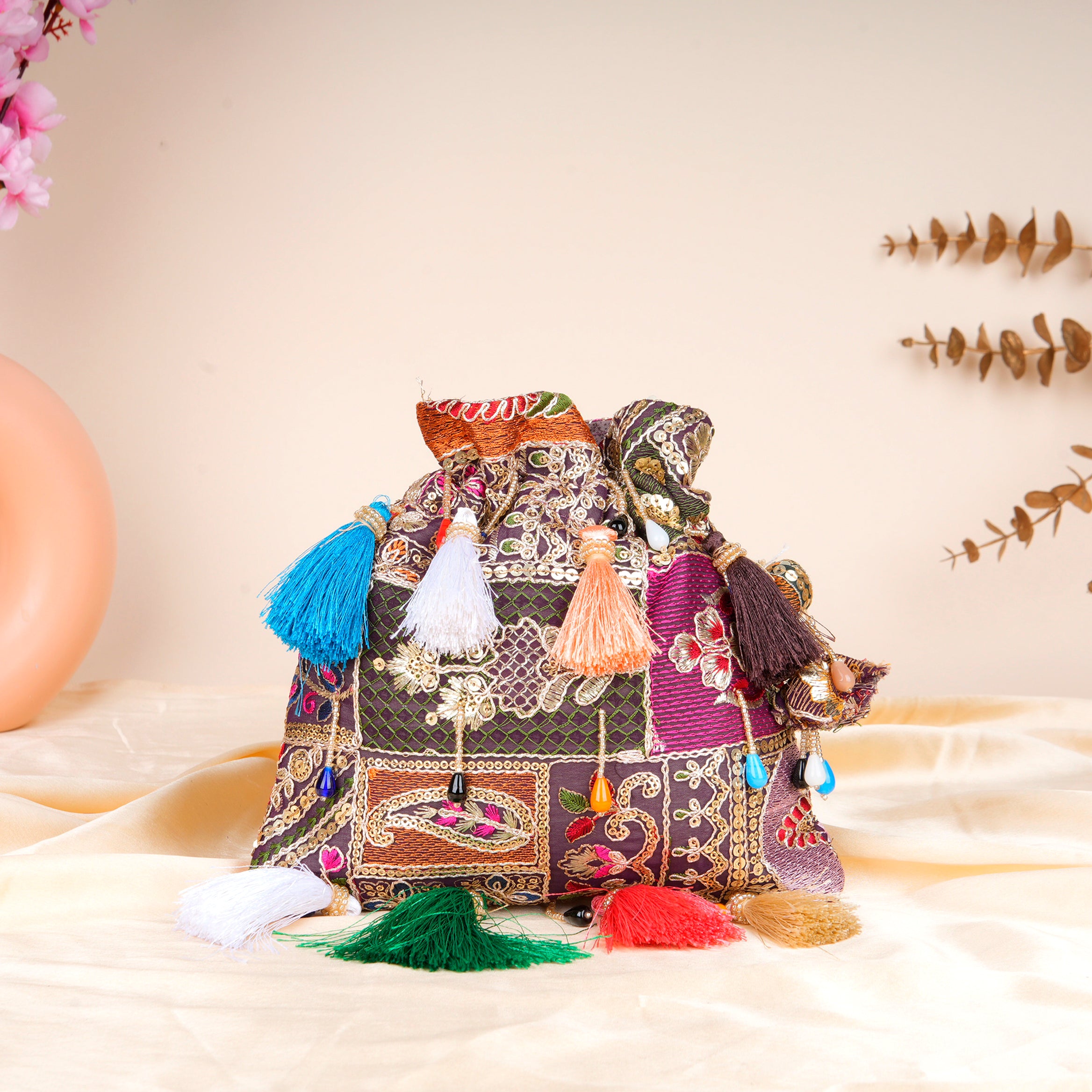 Phoolkari Charm Potli