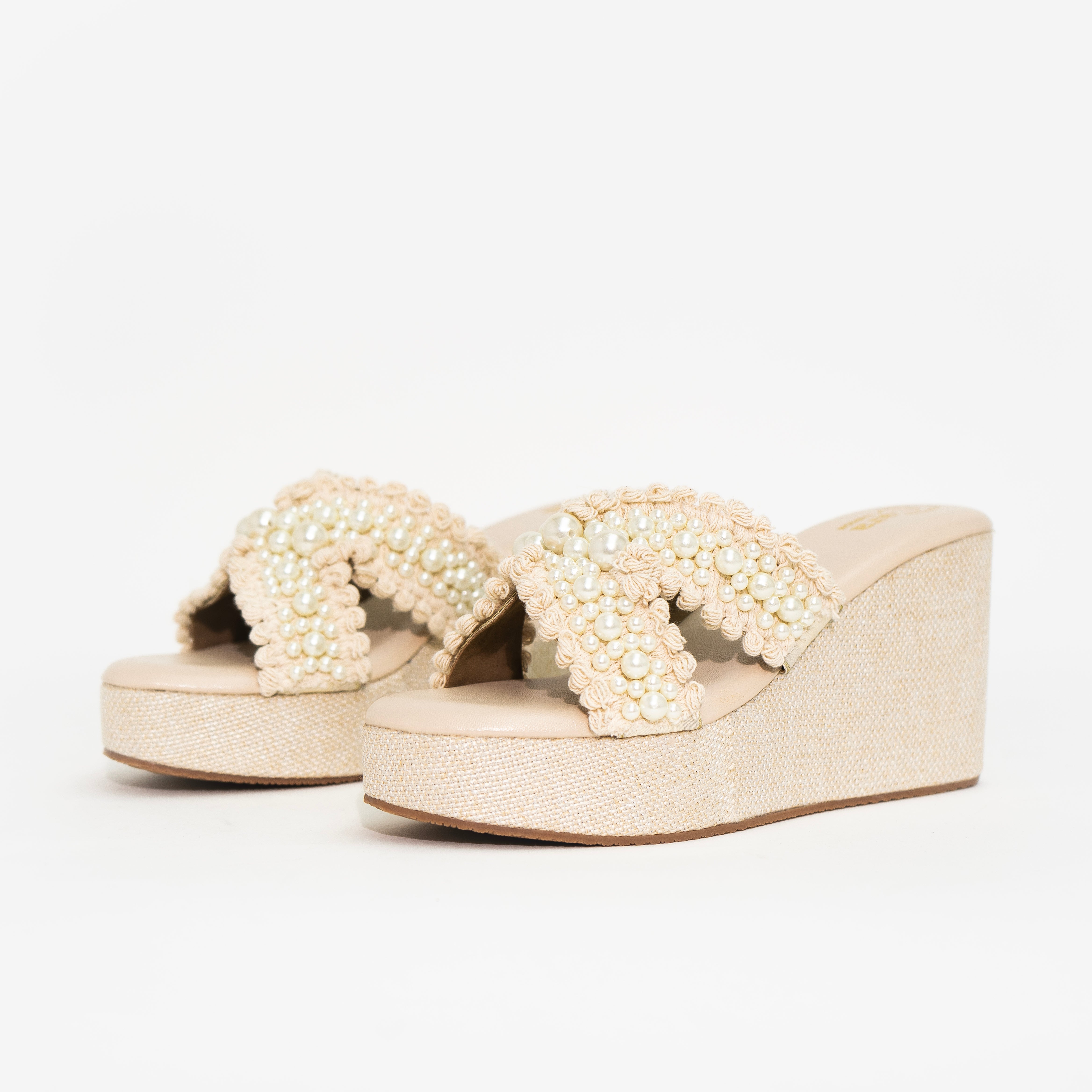 Pearl Bliss Wedges I Cara