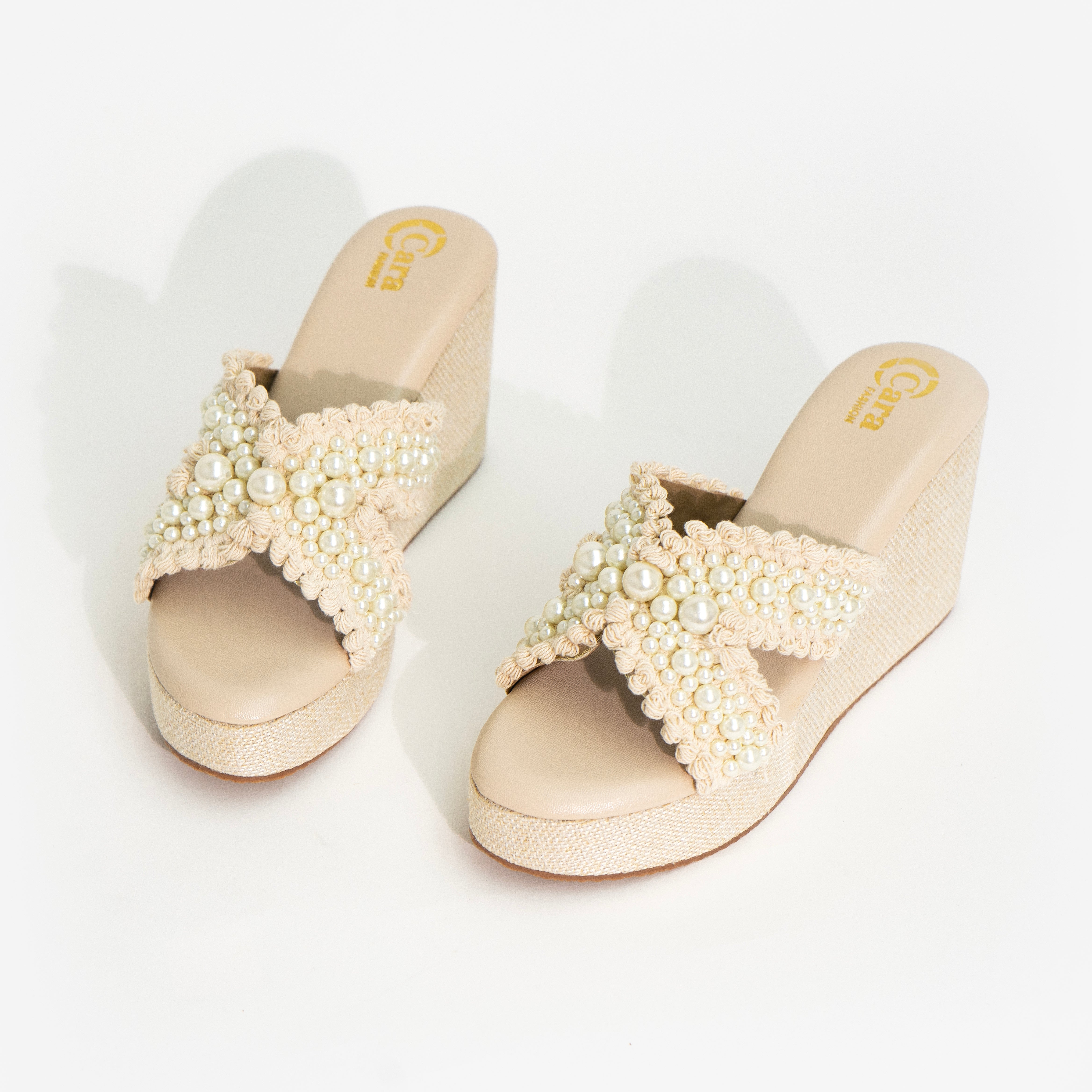 Pearl Bliss Wedges I Cara