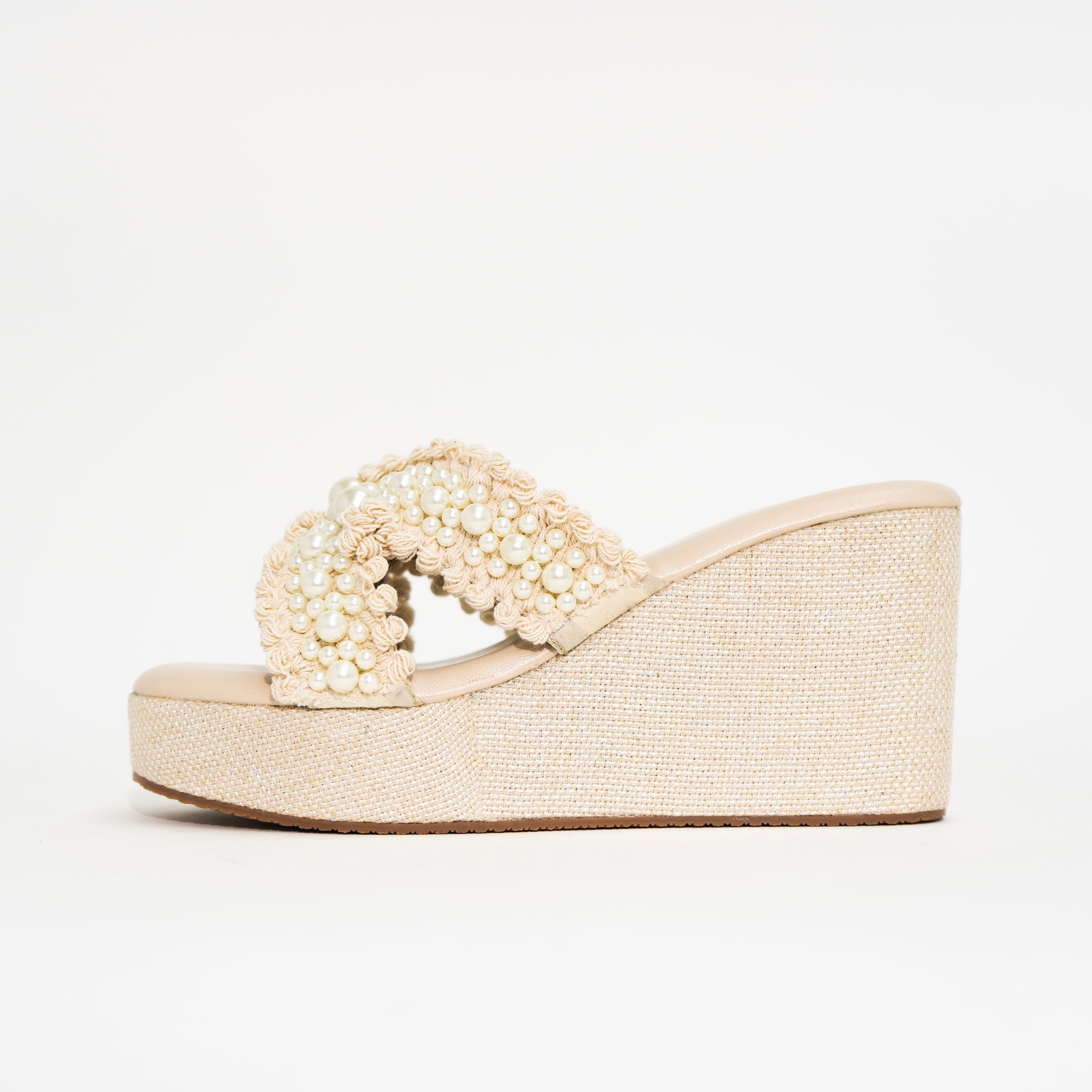 Pearl Bliss Wedges I Cara