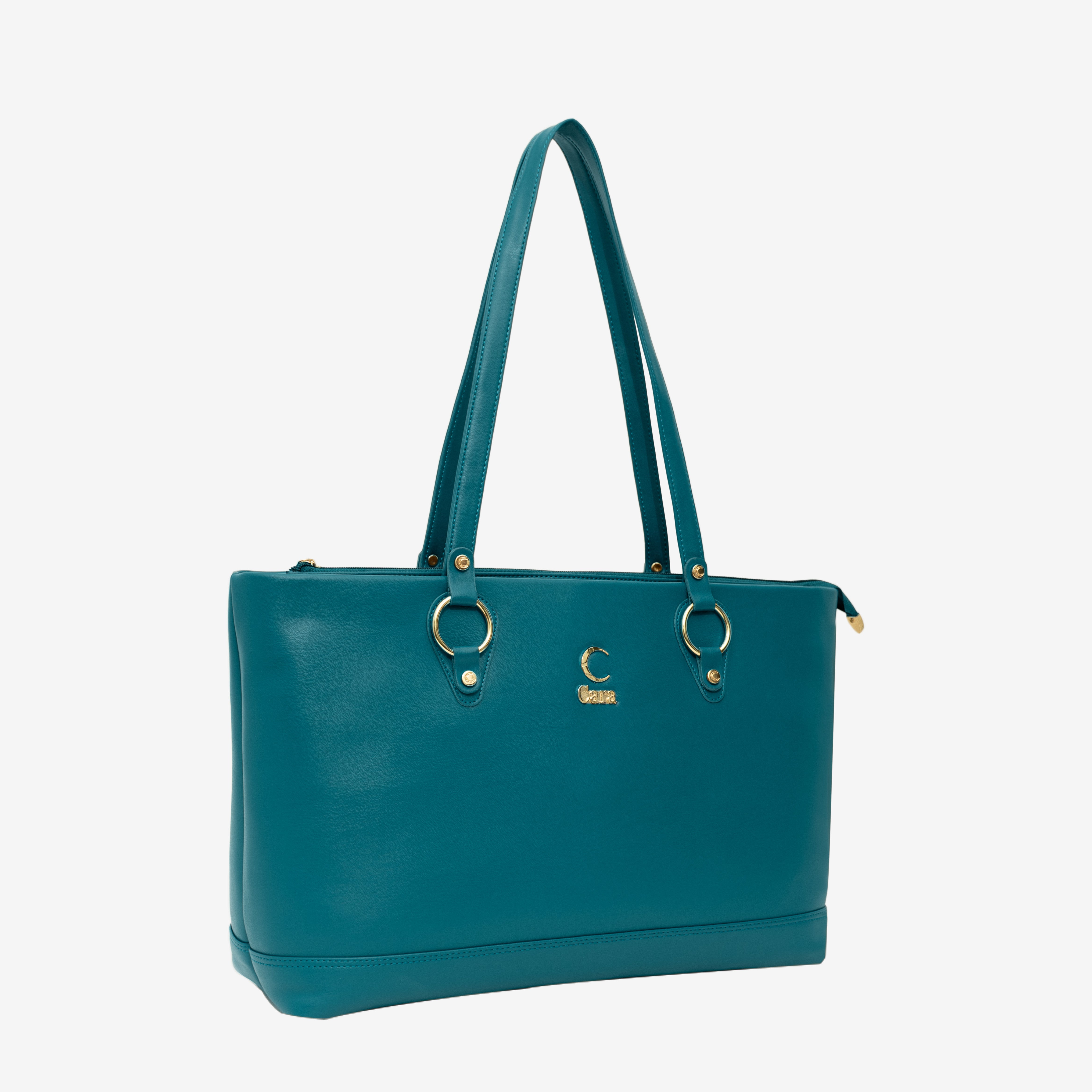 Teal Blue Corporate Chic Tote | Cara