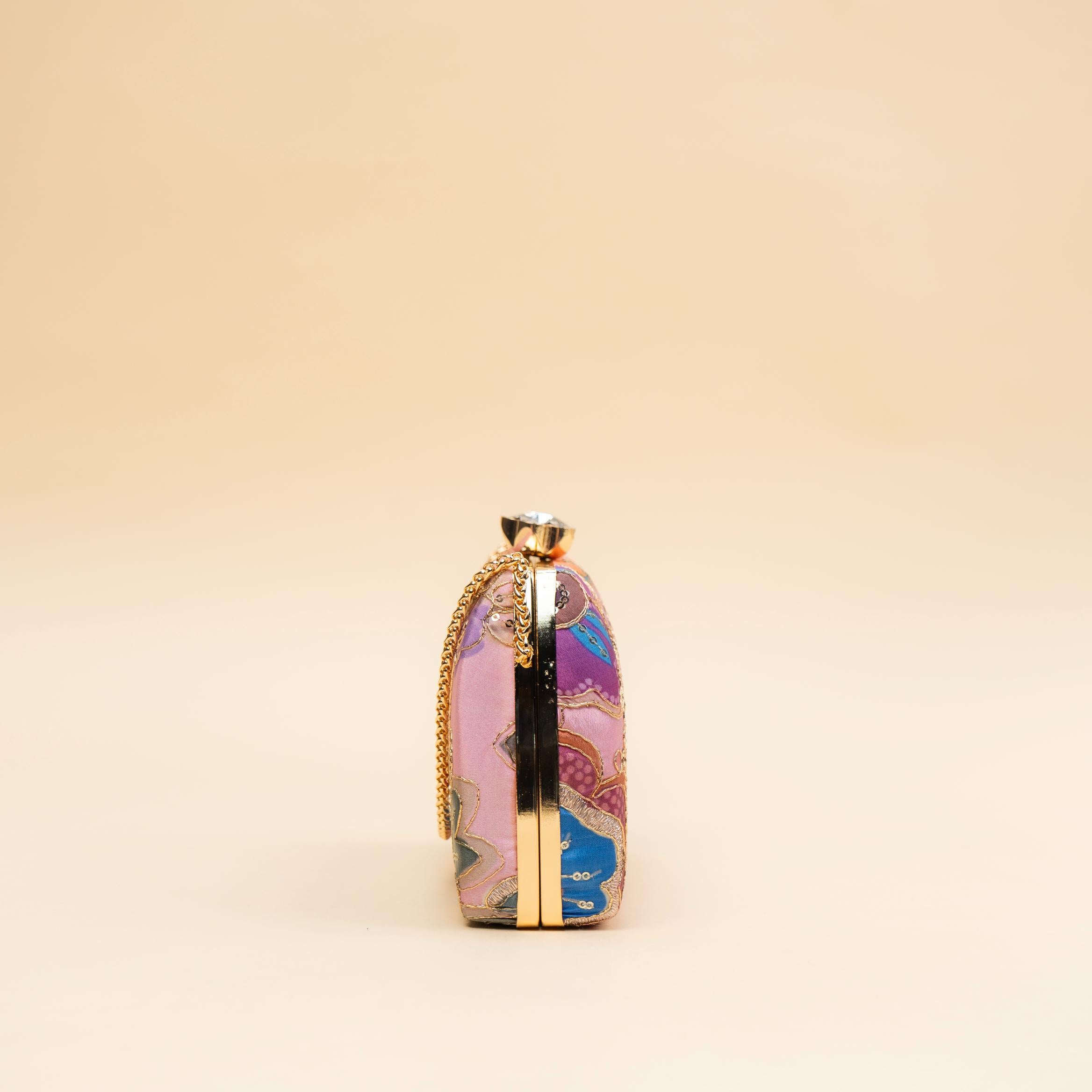 Sequin Thread Clutch