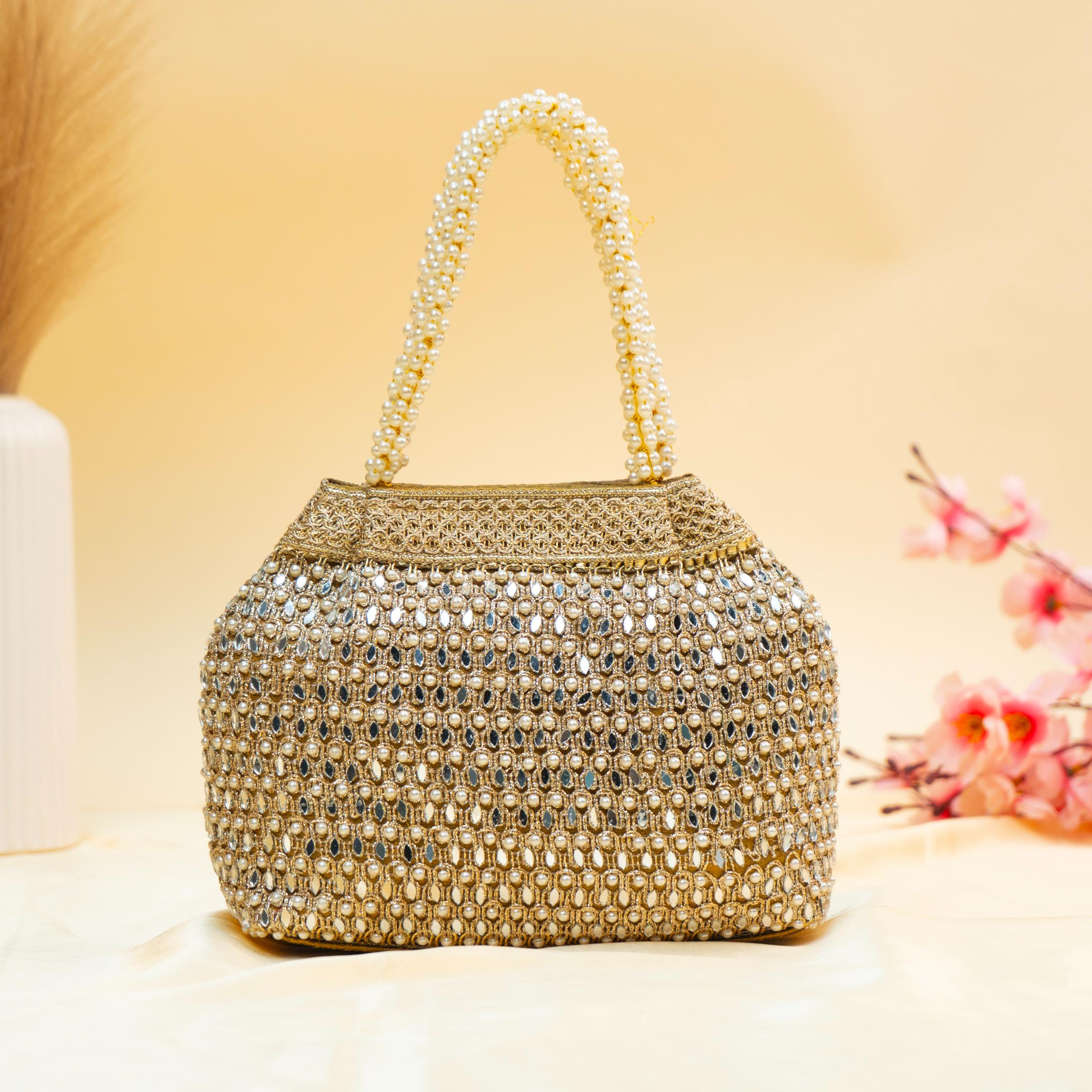 Dazzle Crystal Bead Potli