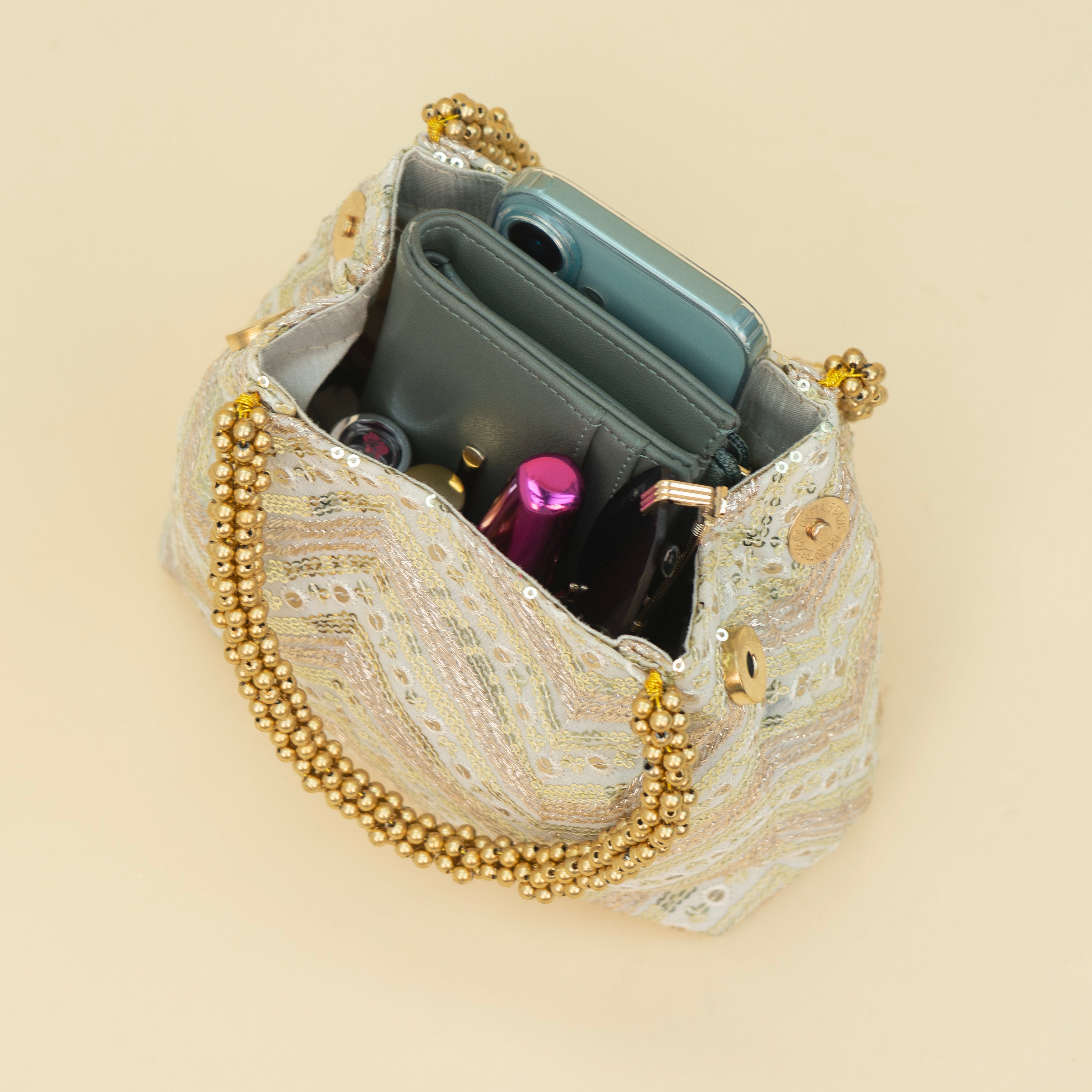Ornate Bloom Potli
