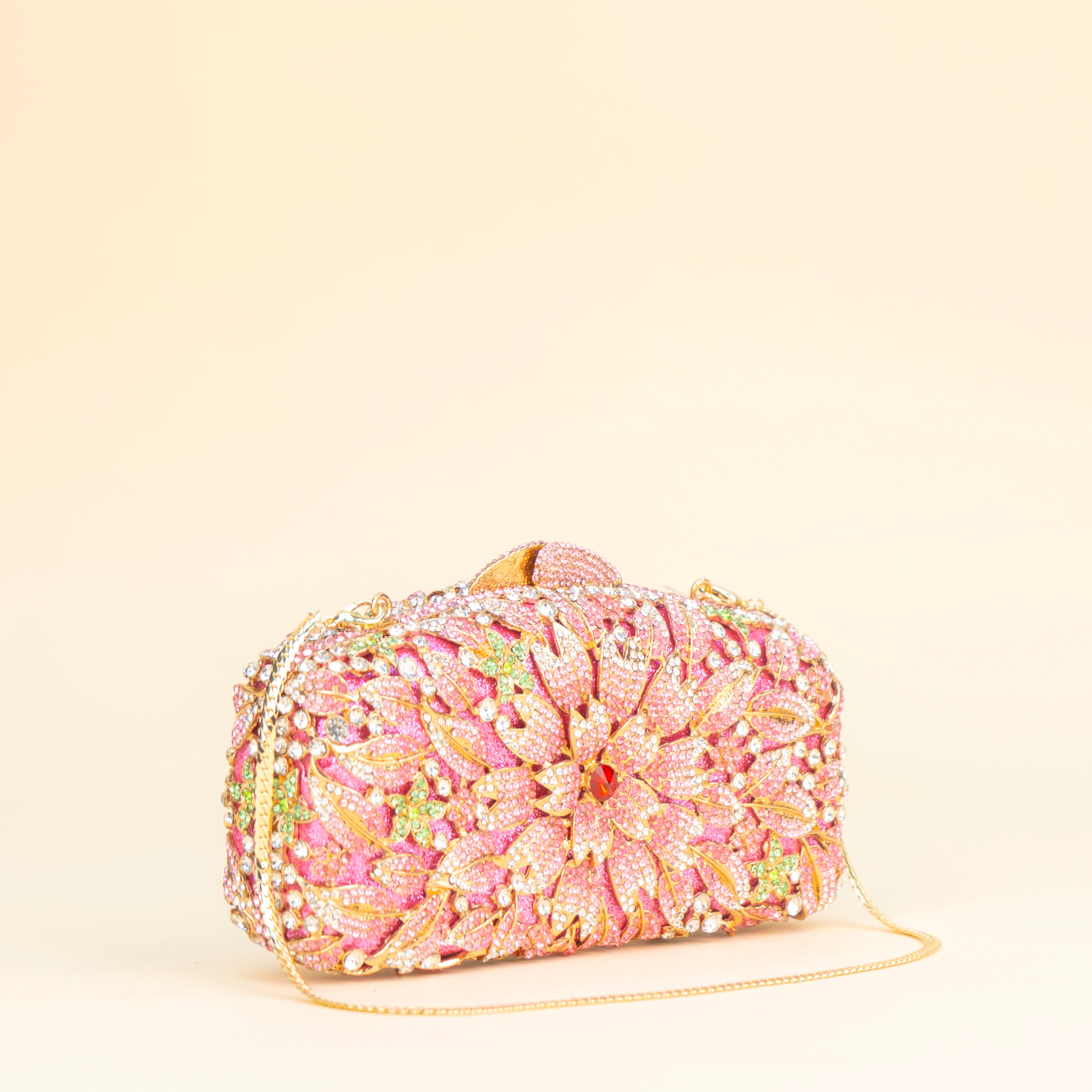 Beaming Blush Clutch