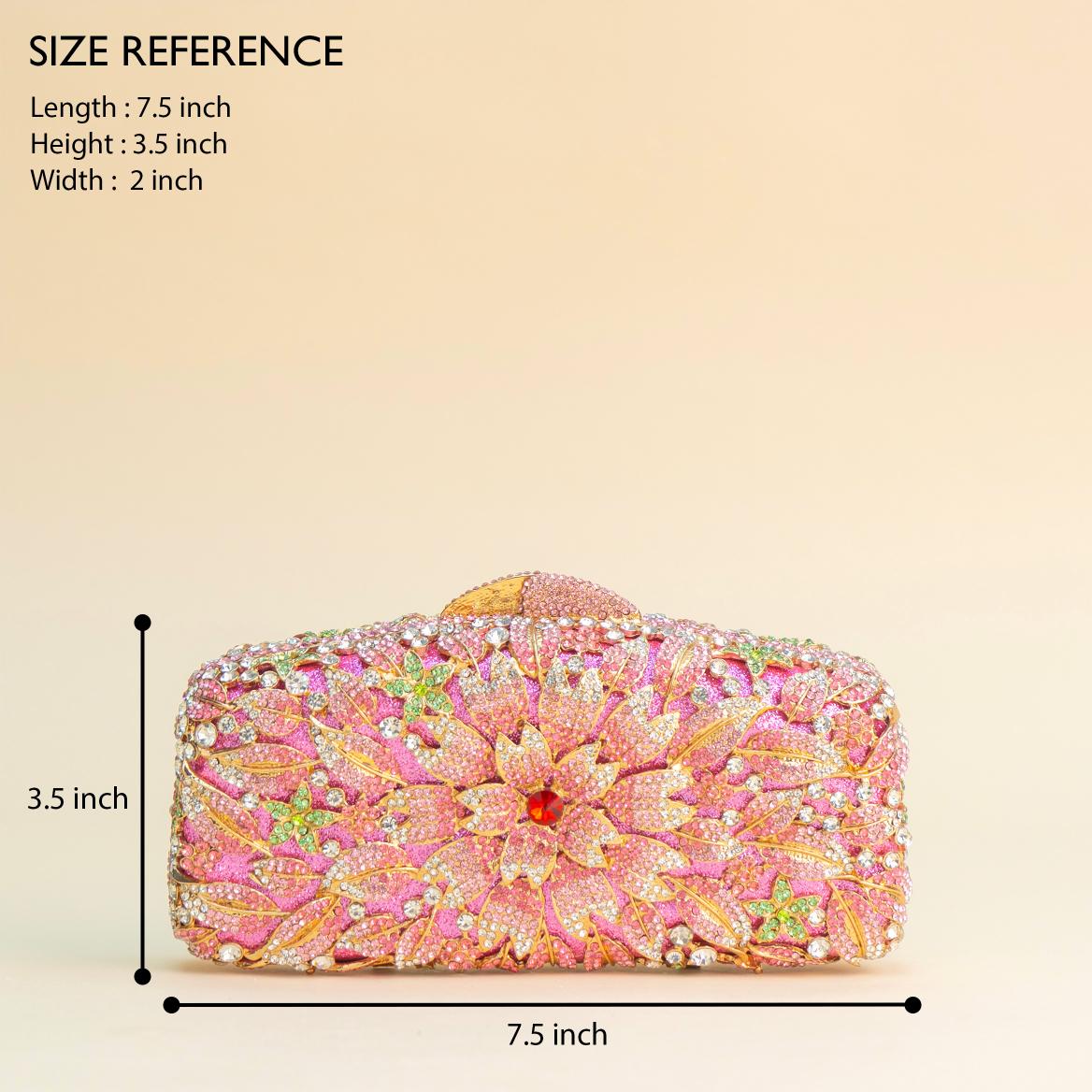 Beaming Blush Clutch