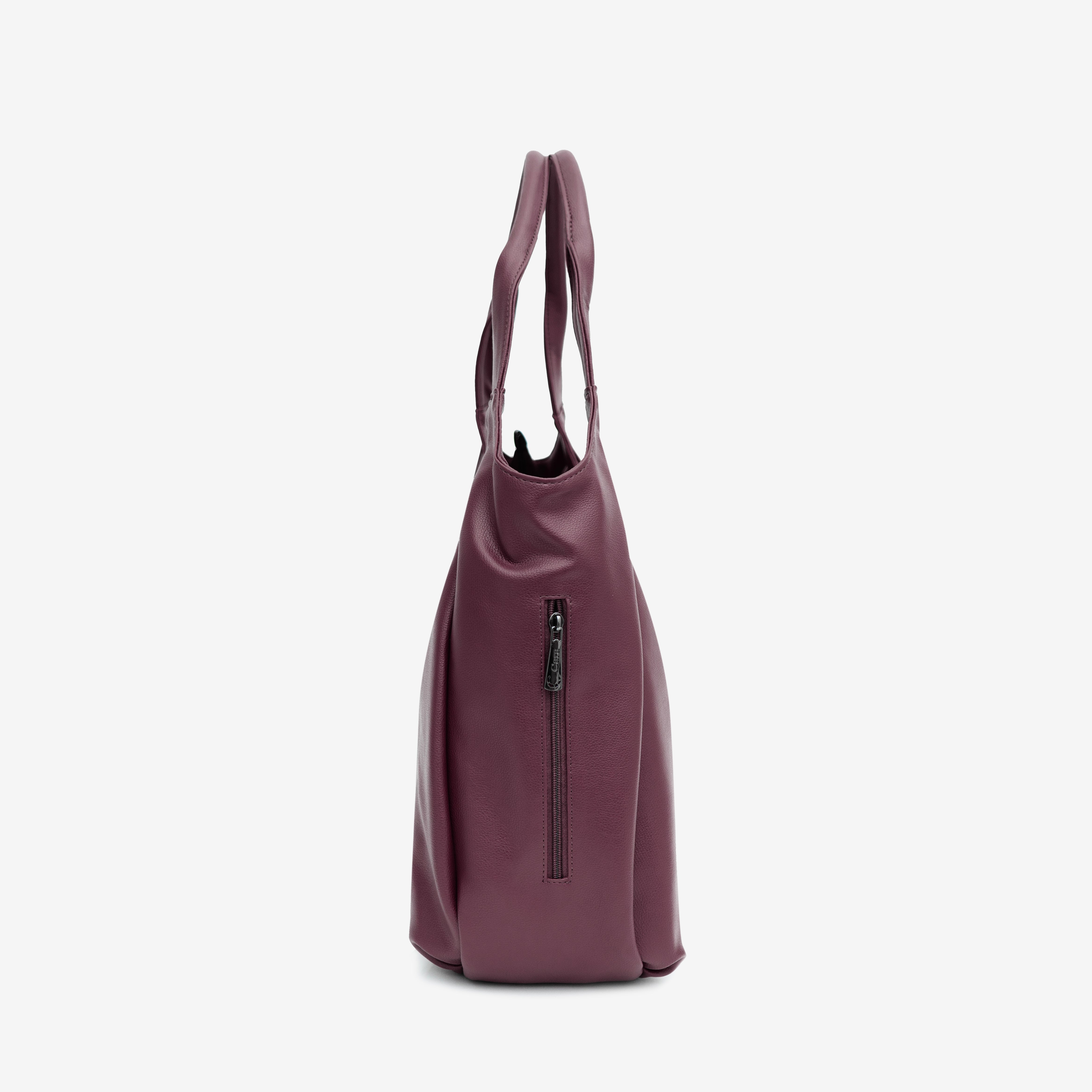 Maroon Crazy Curve HANDBAG I CARA