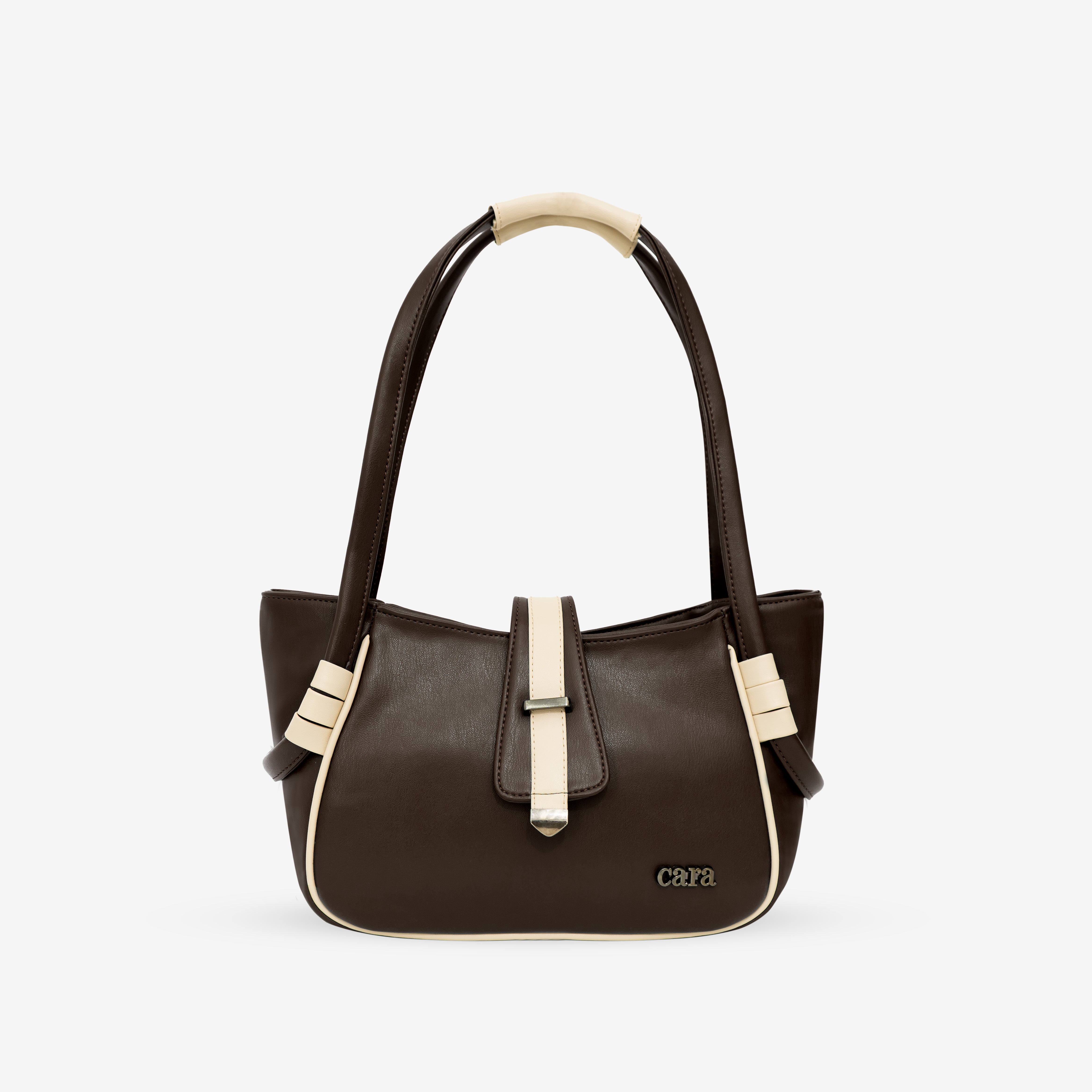 Dark Brown Boldly Dynamic HANDBAG I CARA