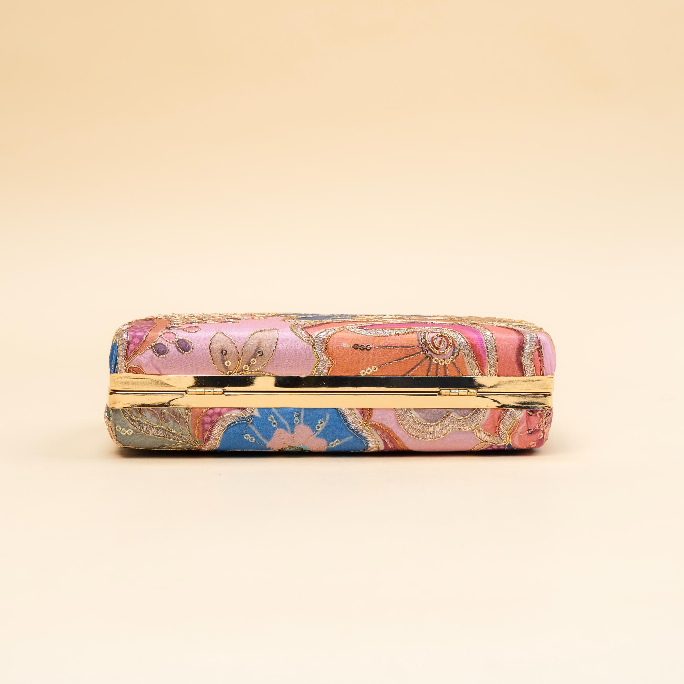 Sequin Thread Clutch