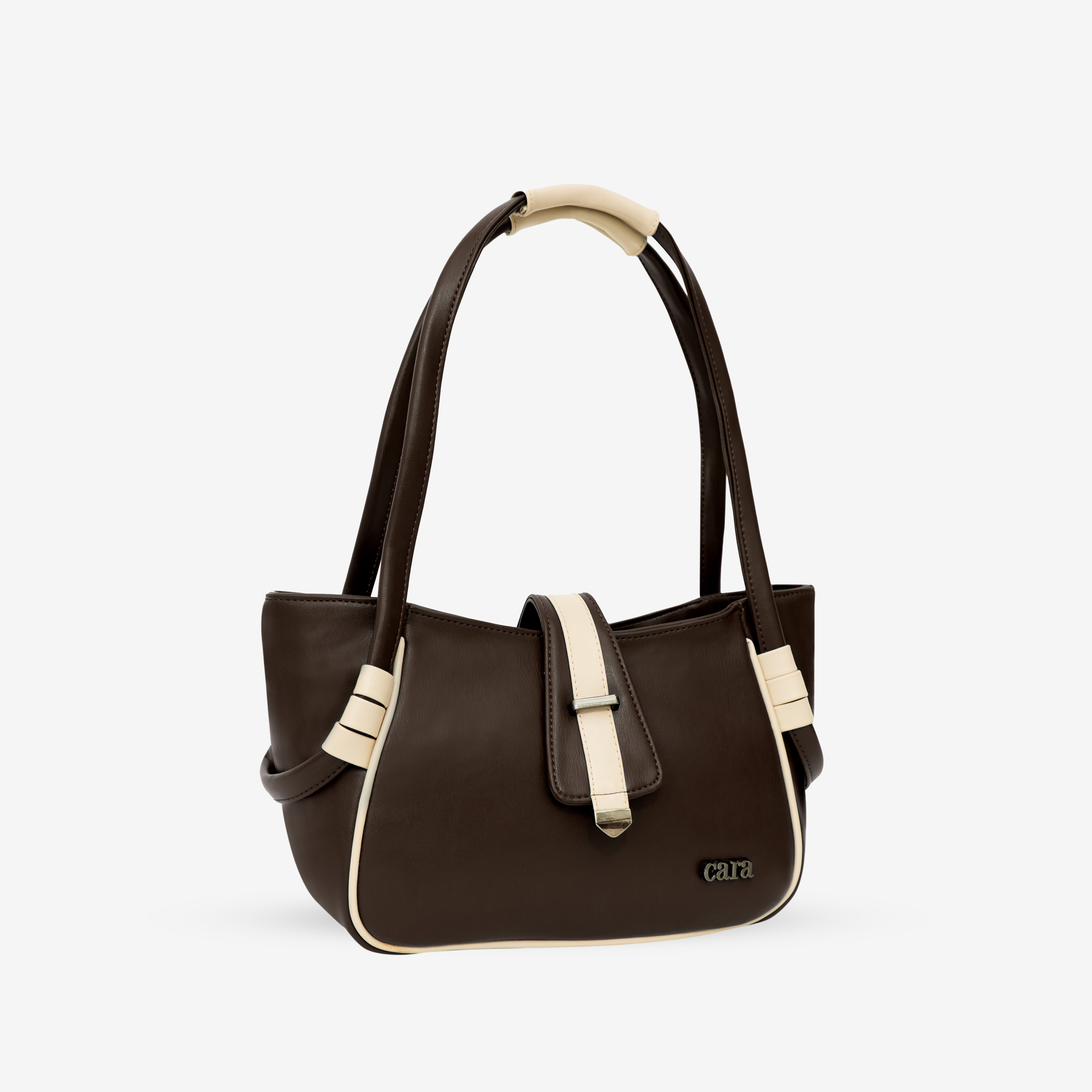 Dark Brown Boldly Dynamic HANDBAG I CARA