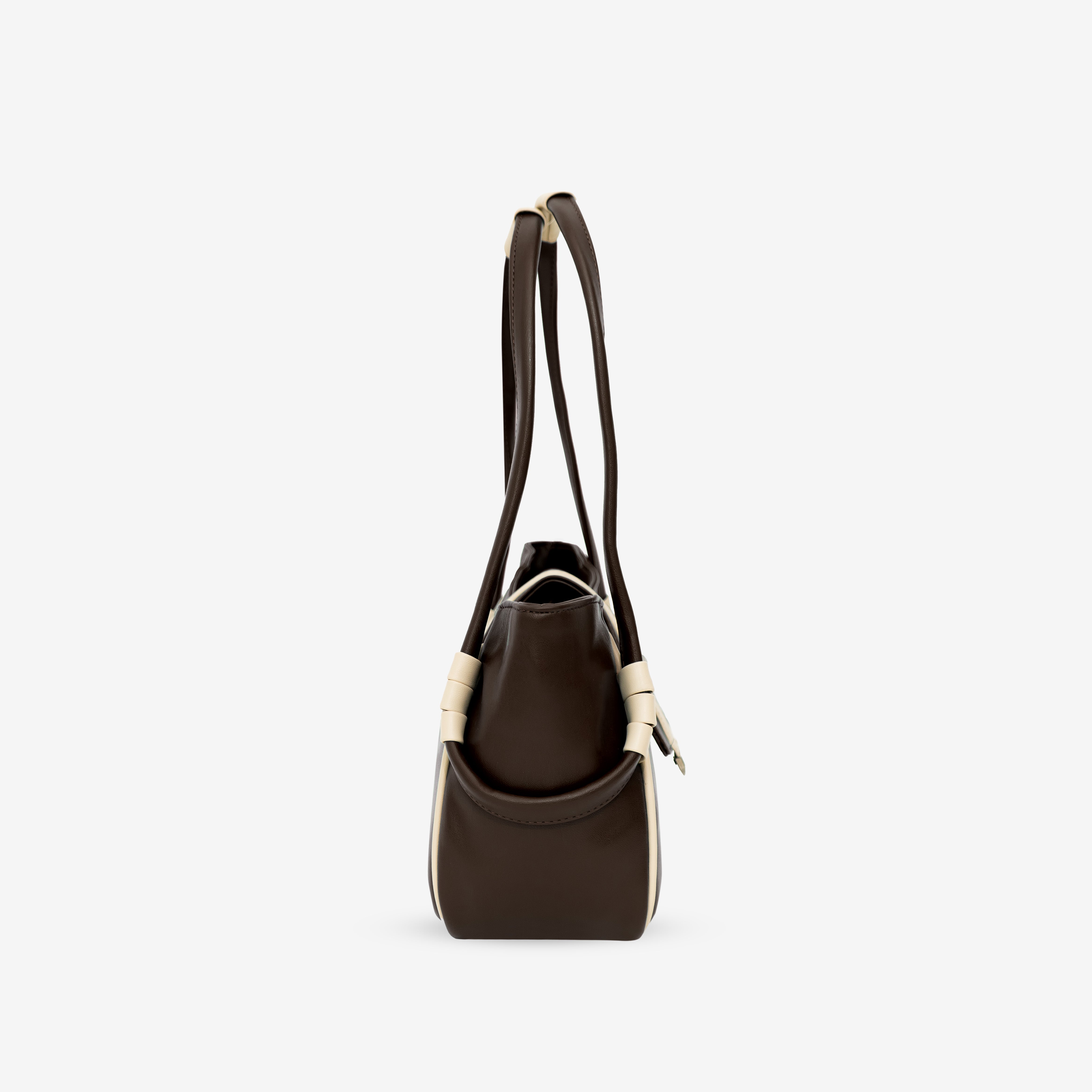 Dark Brown Boldly Dynamic HANDBAG I CARA