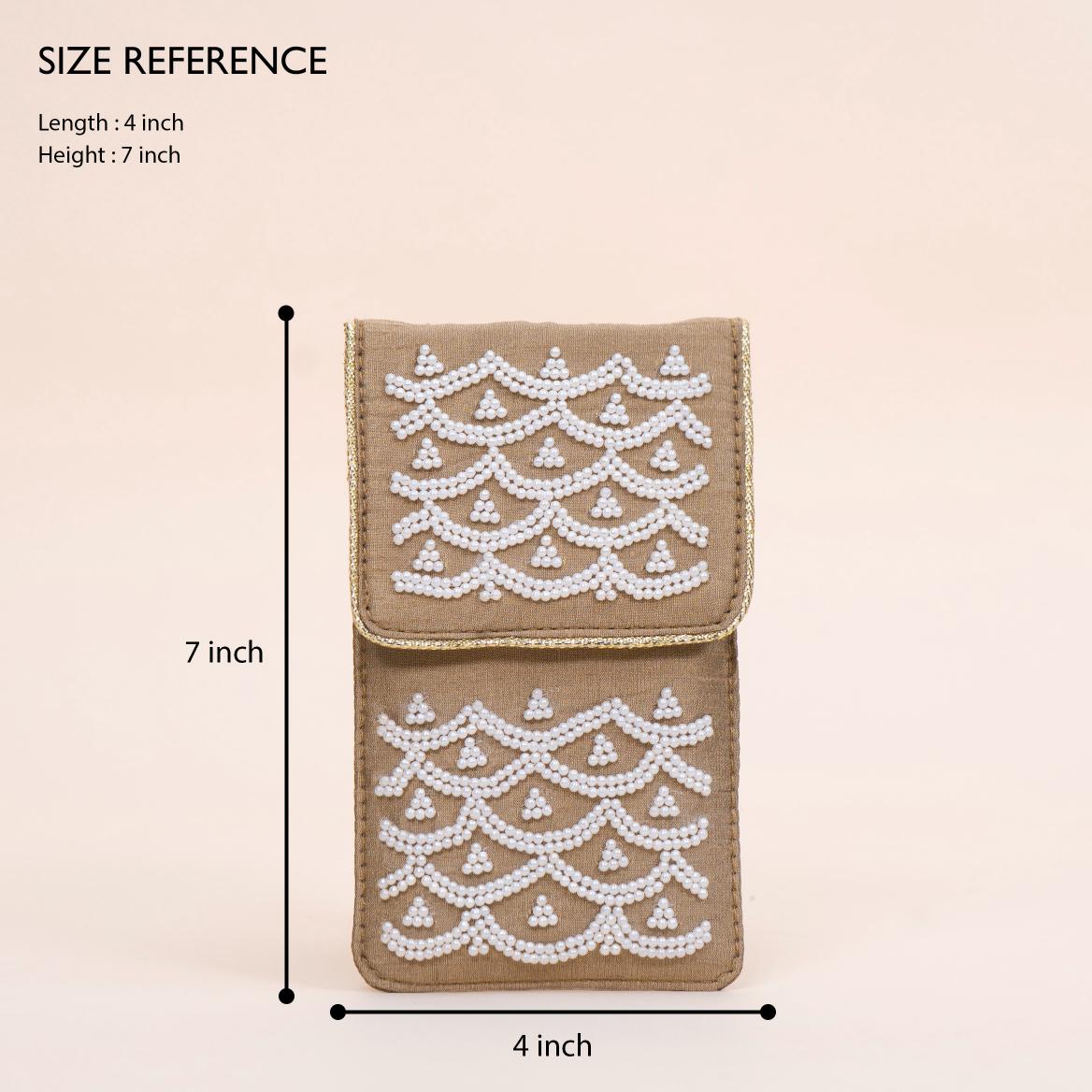 Pearl Crest Mobile Pouch