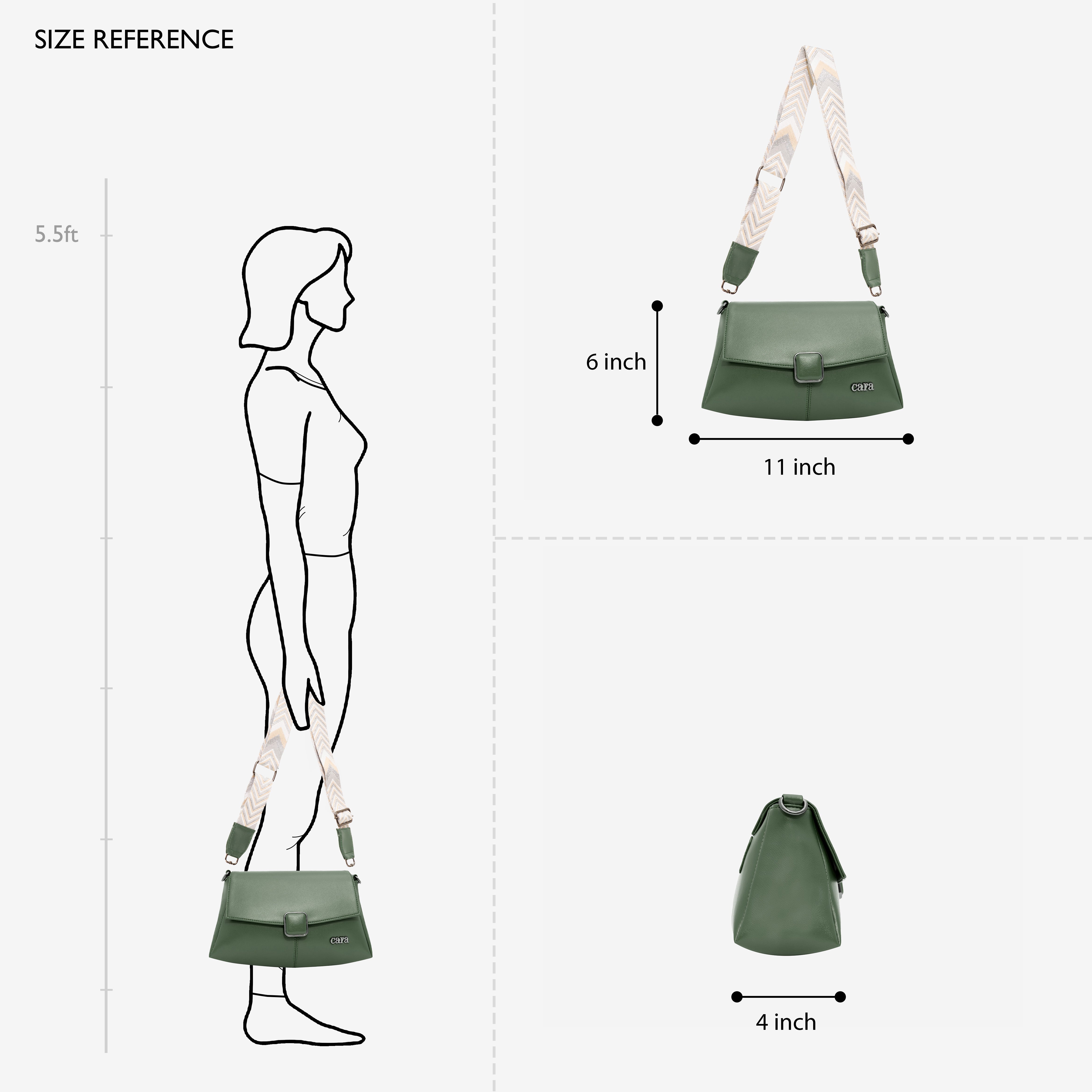 Modish carry sling bag | CARA