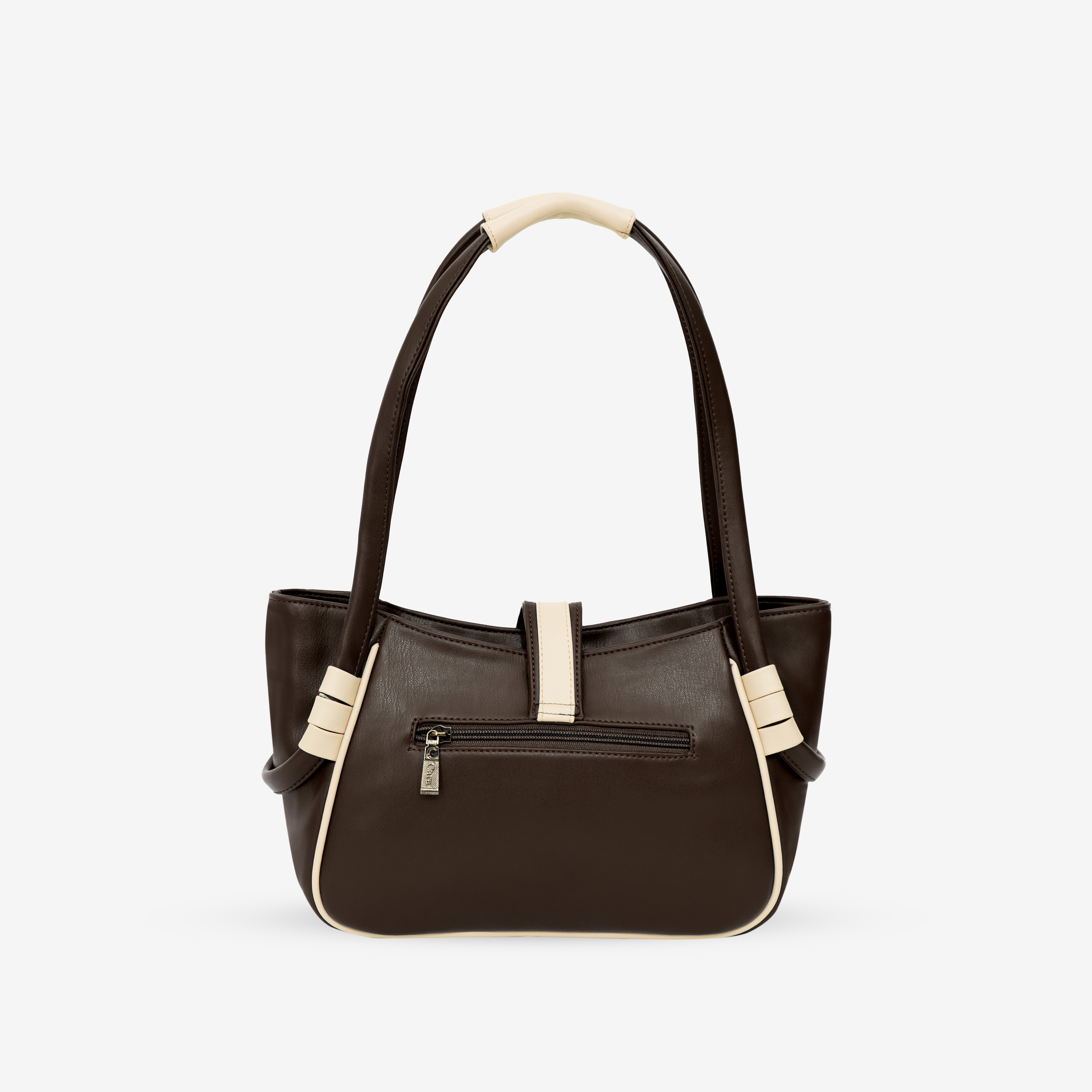 Dark Brown Boldly Dynamic HANDBAG I CARA