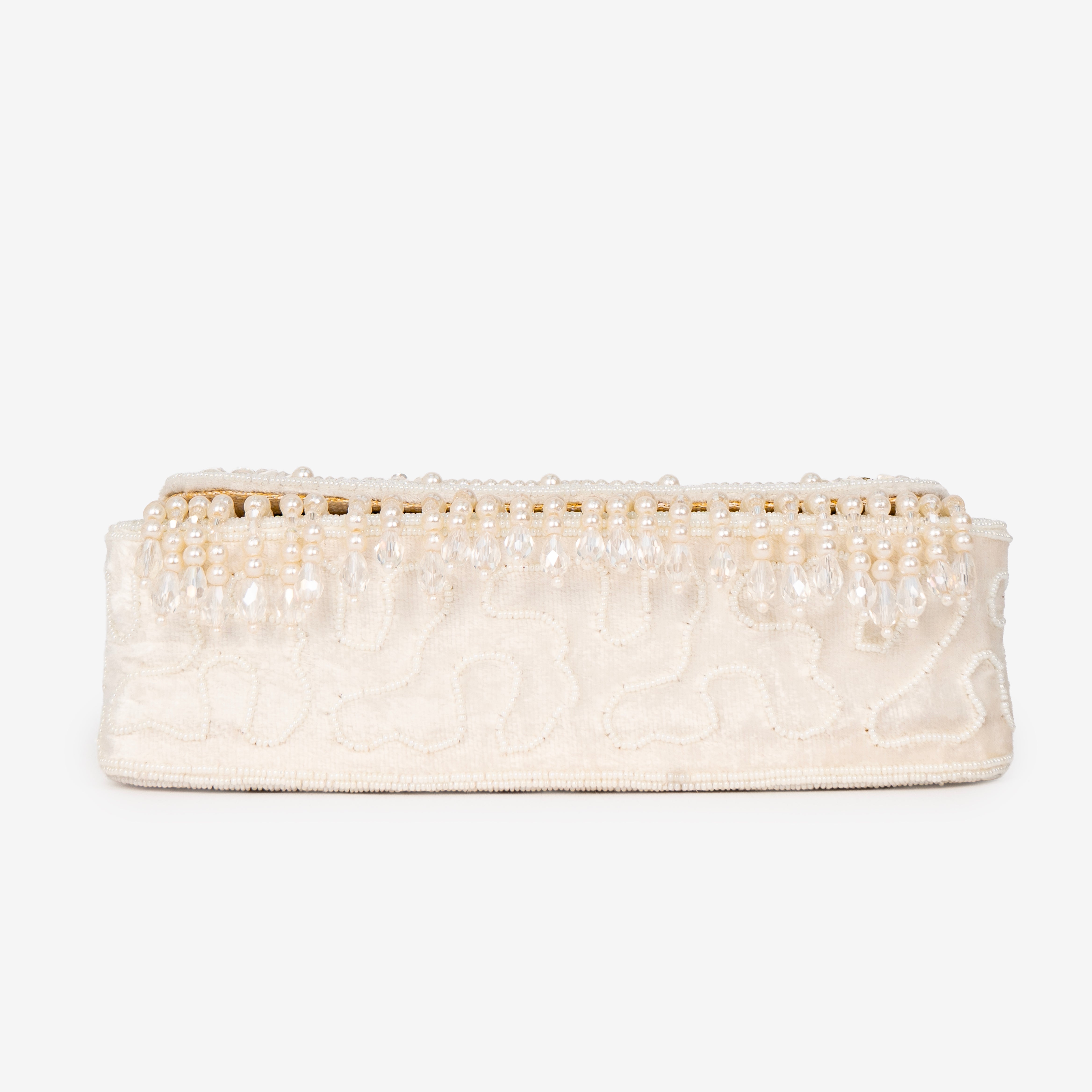 Intricate Beaded Party Shoulder Bag
