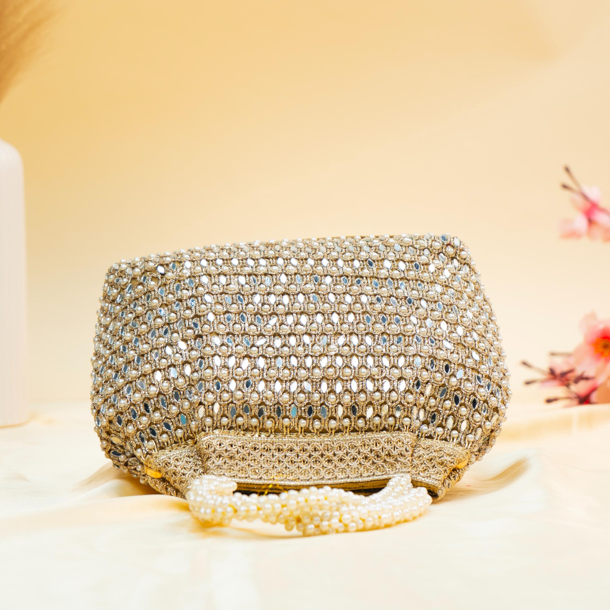 Dazzle Crystal Bead Potli