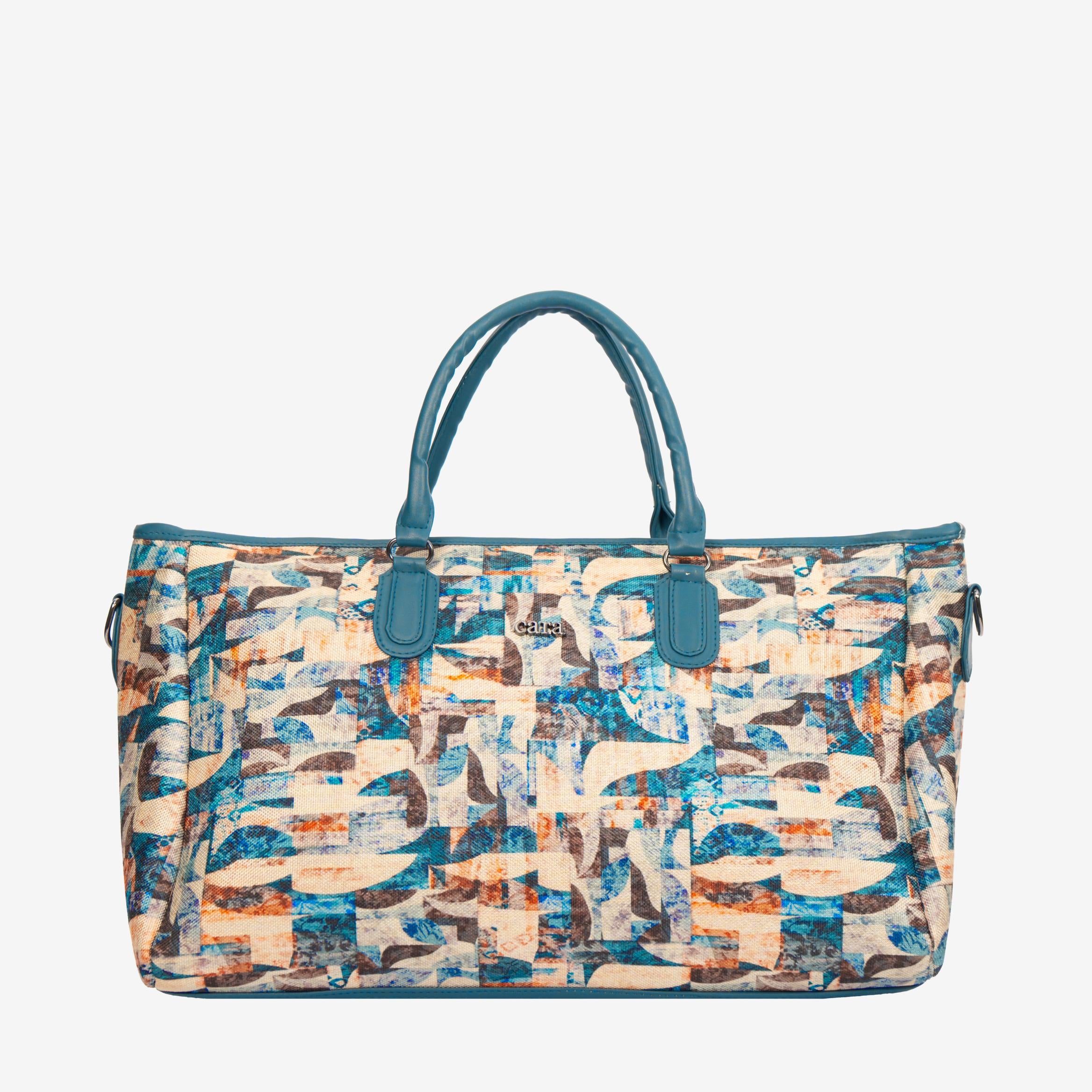 Geometric Imperial Tote