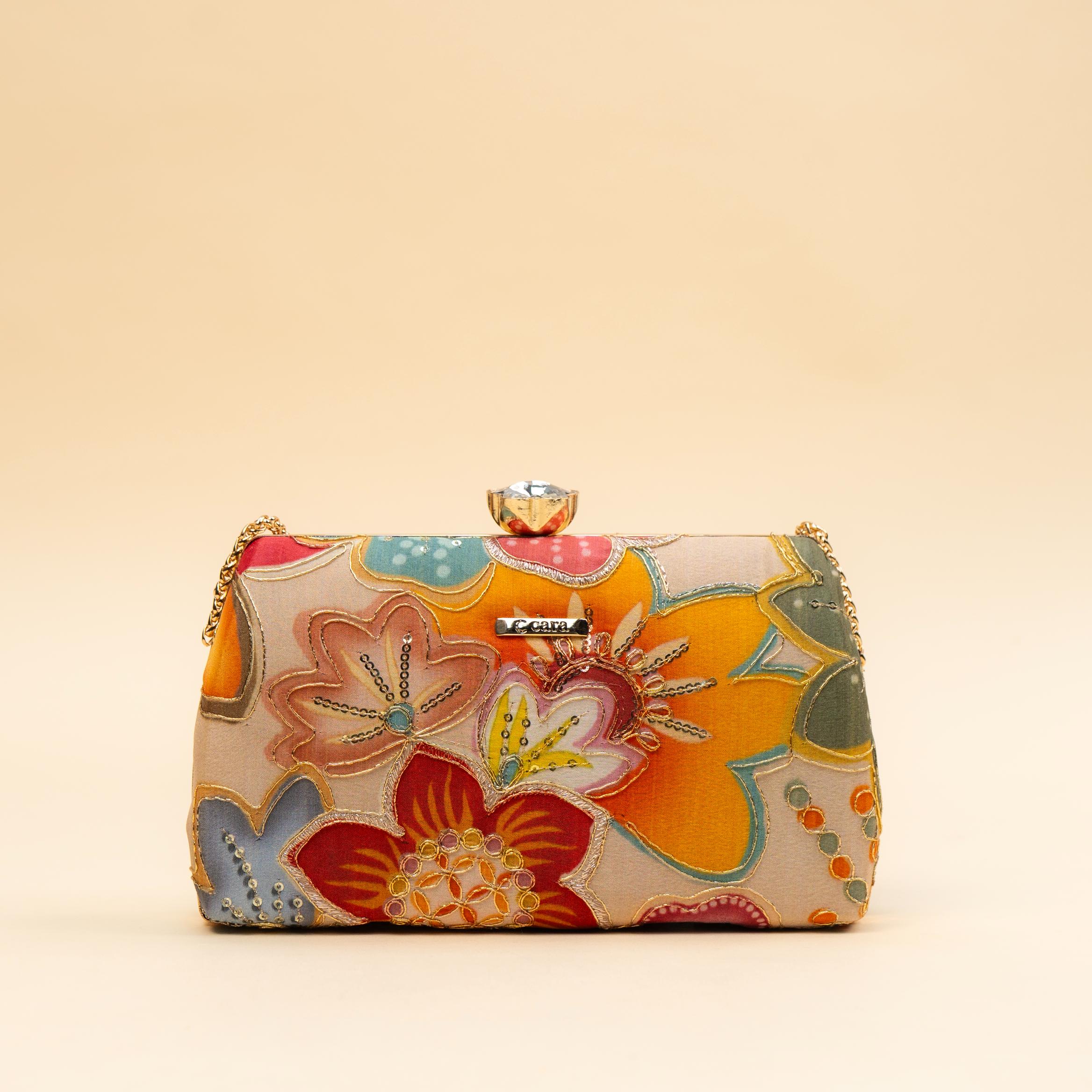 Sequin Thread Clutch