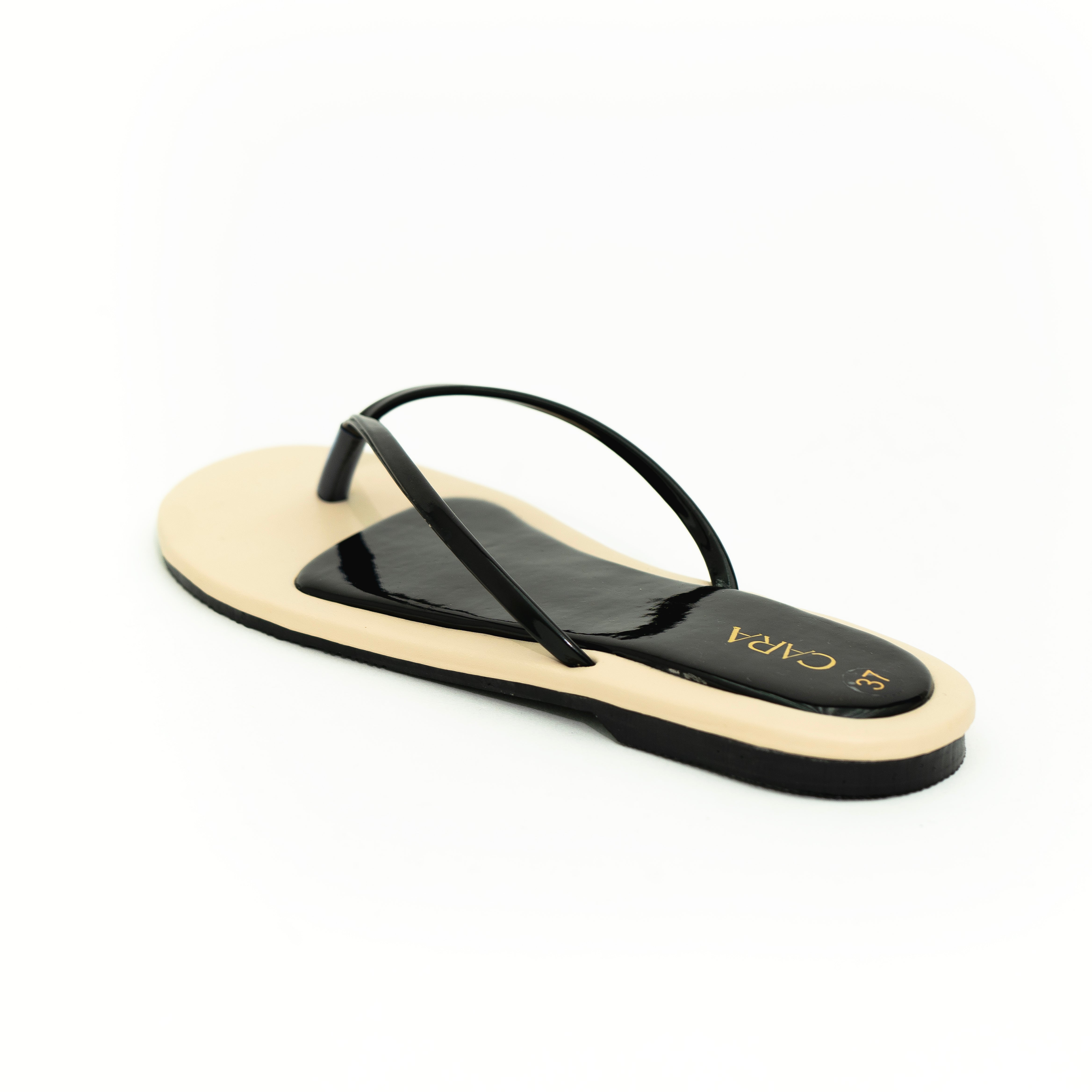 Black Sleek & Comfy Flats  I Cara