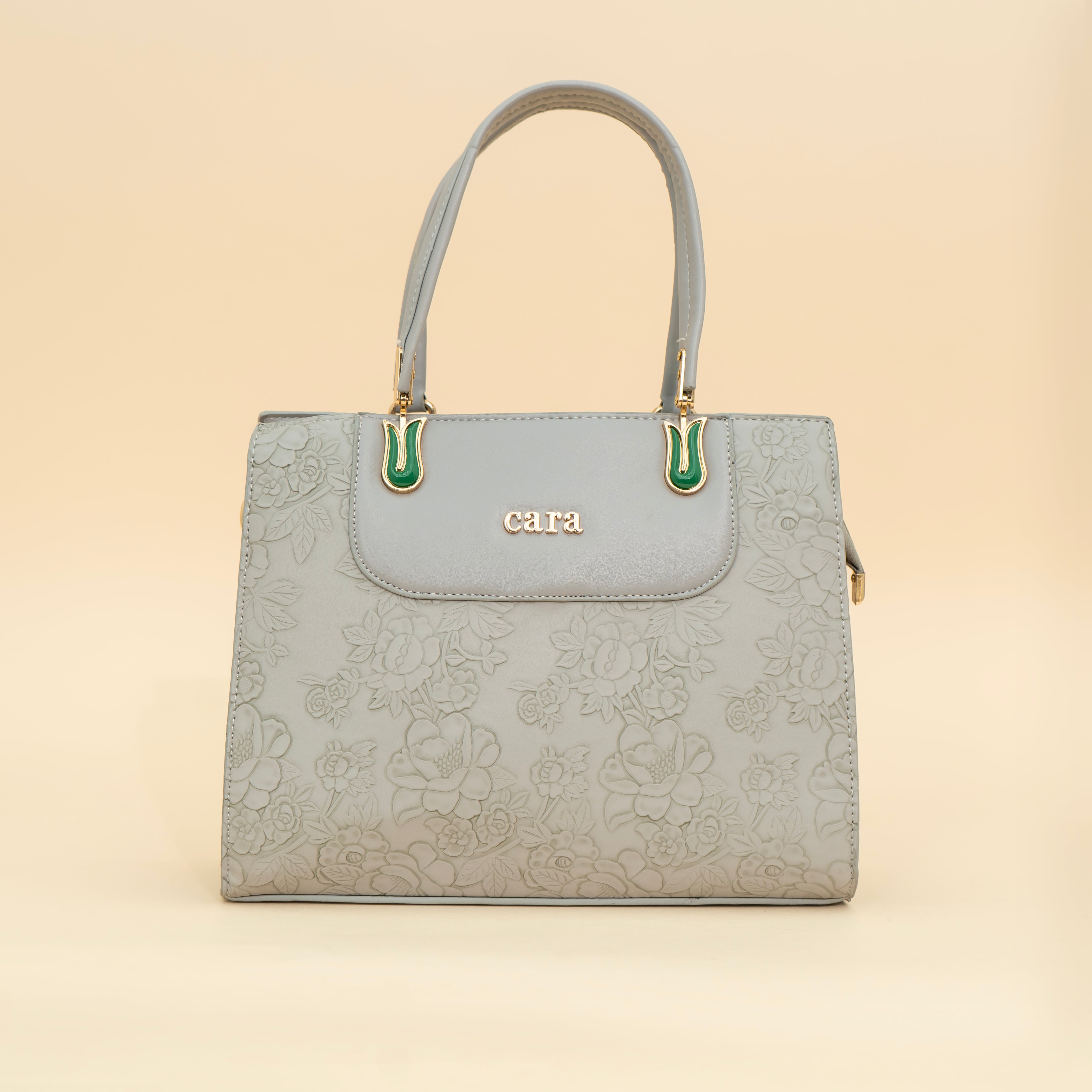 Blossom Grey Handbag i cara